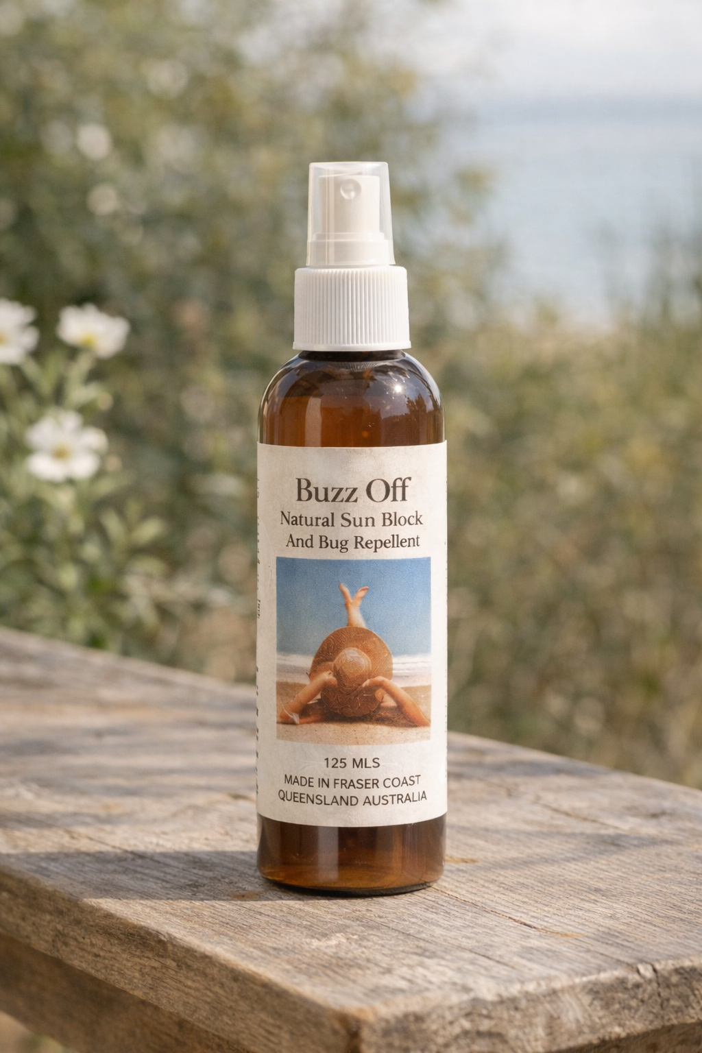 SPRITZ (spray) 🧴 Buzz Off – Natural Sun Block & Bug Repellent (125ml) 🌿