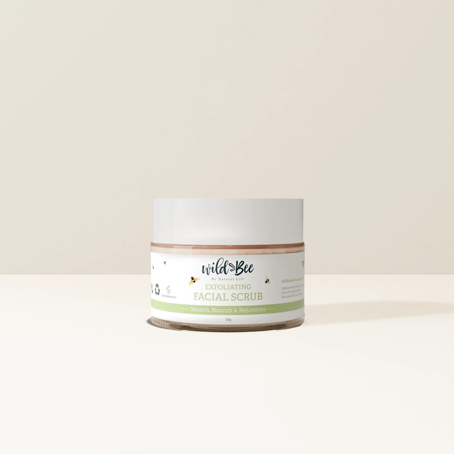 WILD BEES Exfoliating Facial Scrub