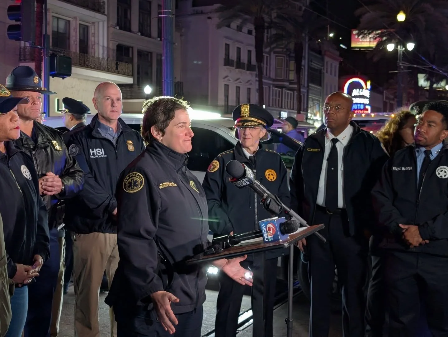 Founder Dr. Meg Marino at press conference