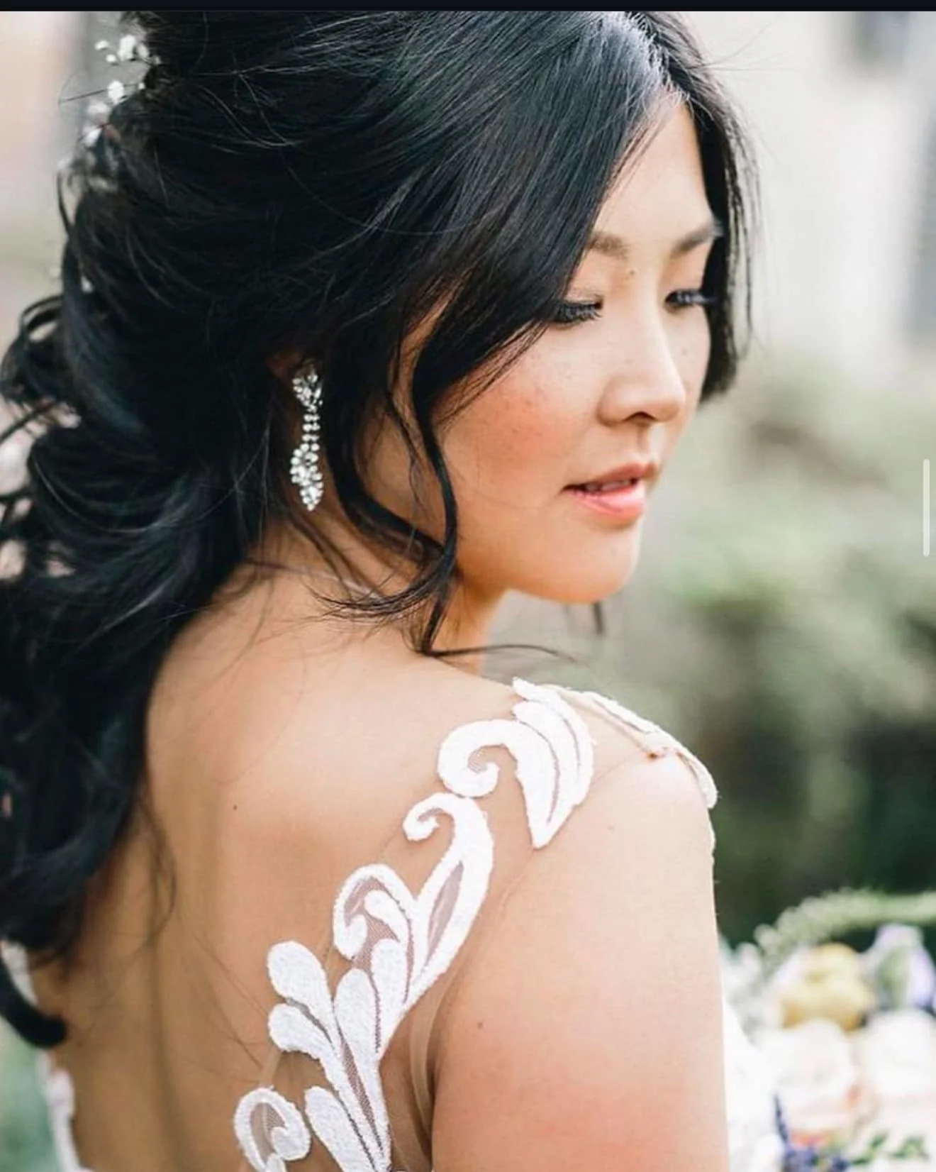 soft and subtle wedding beauty