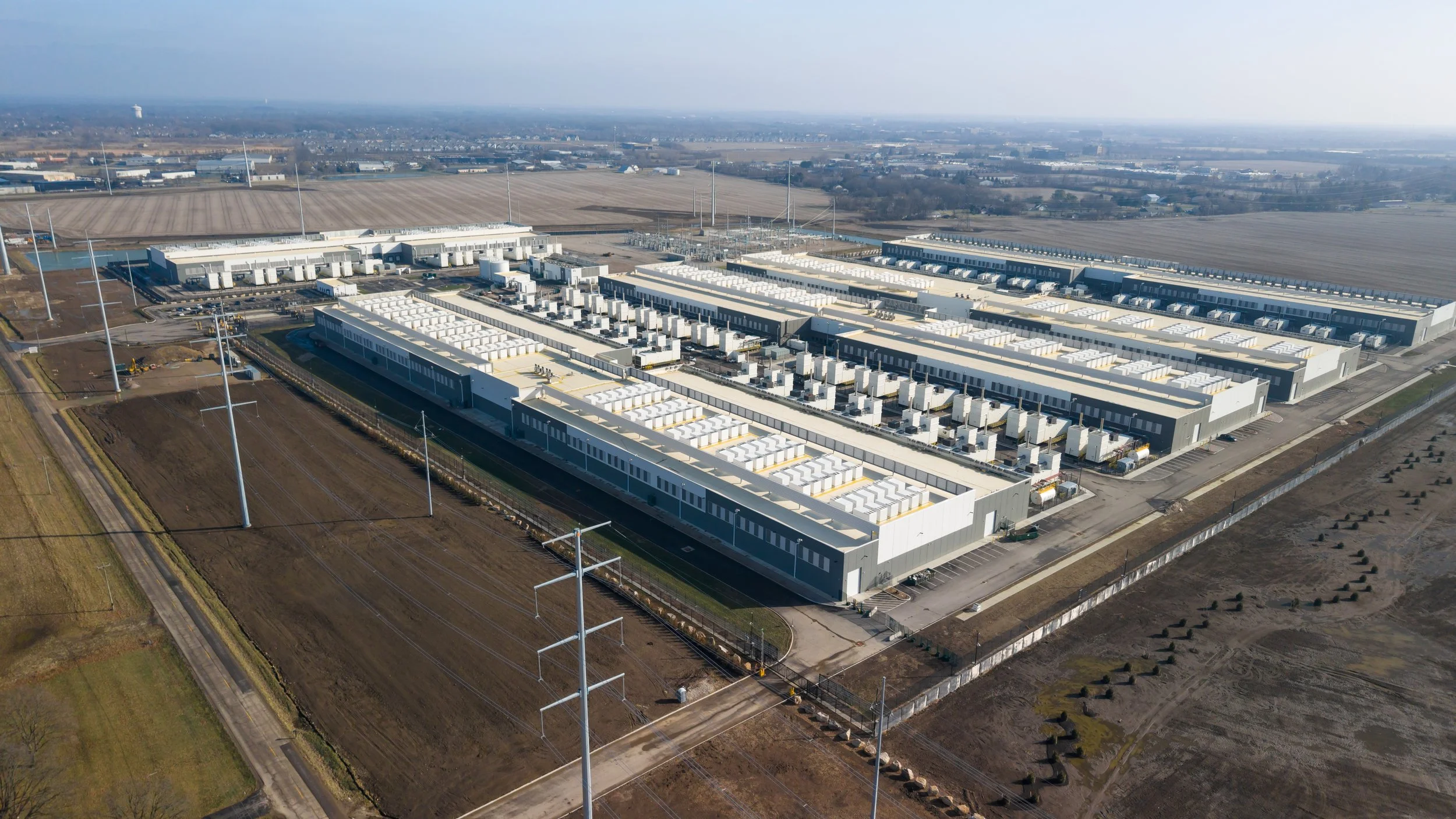 Data center in a rural area