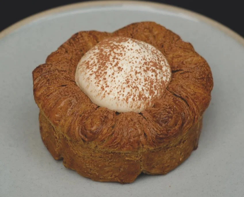 Tonka and coffee croissant
