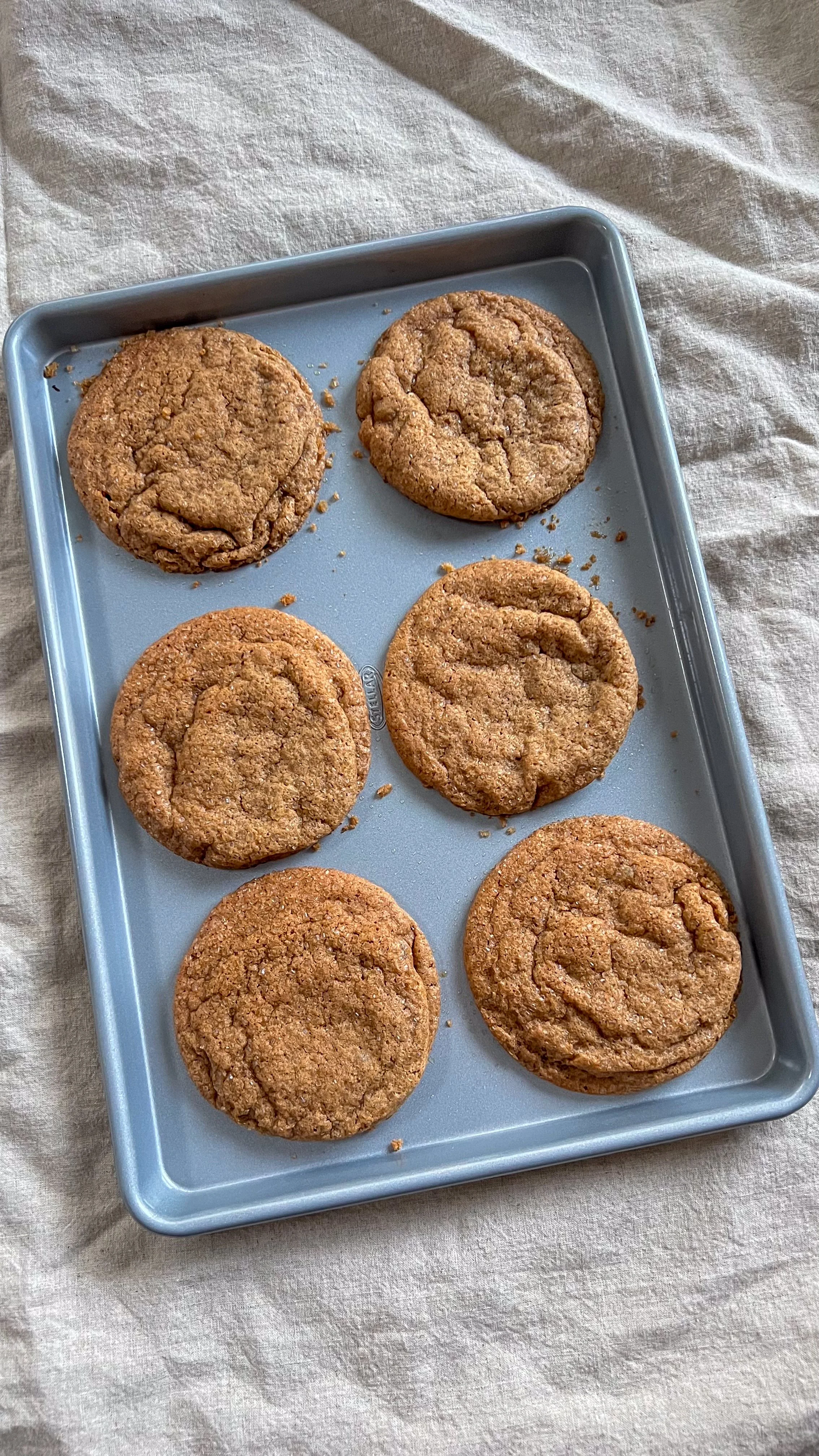 Triple ginger cookies
