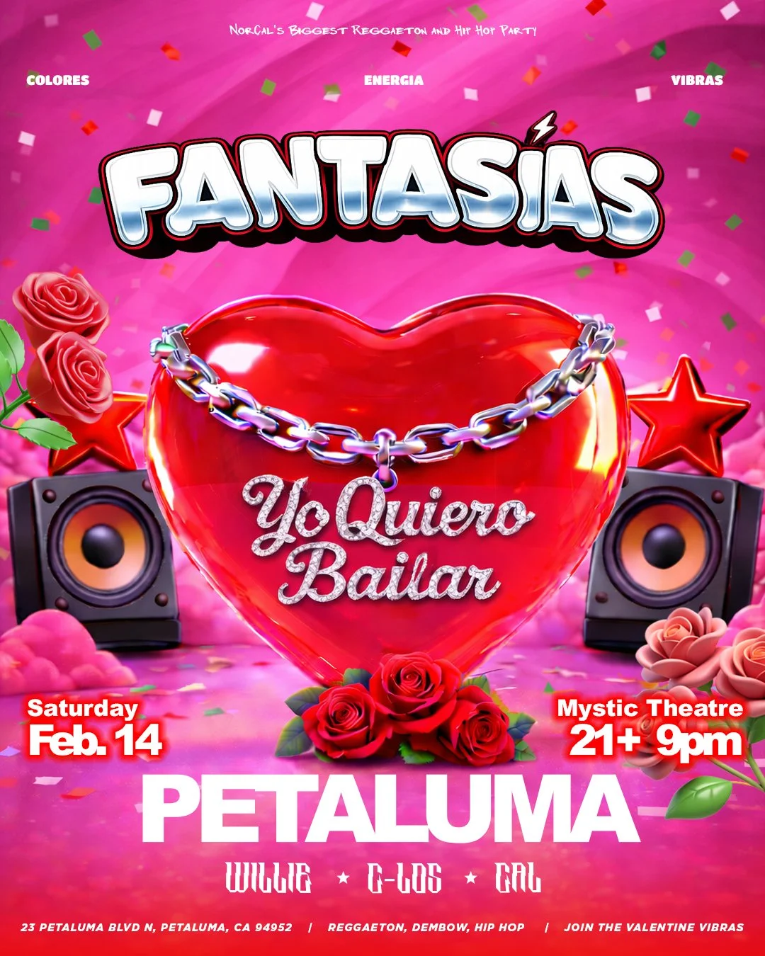 YO QUIERO BAILAR (PETALUMA, ca)