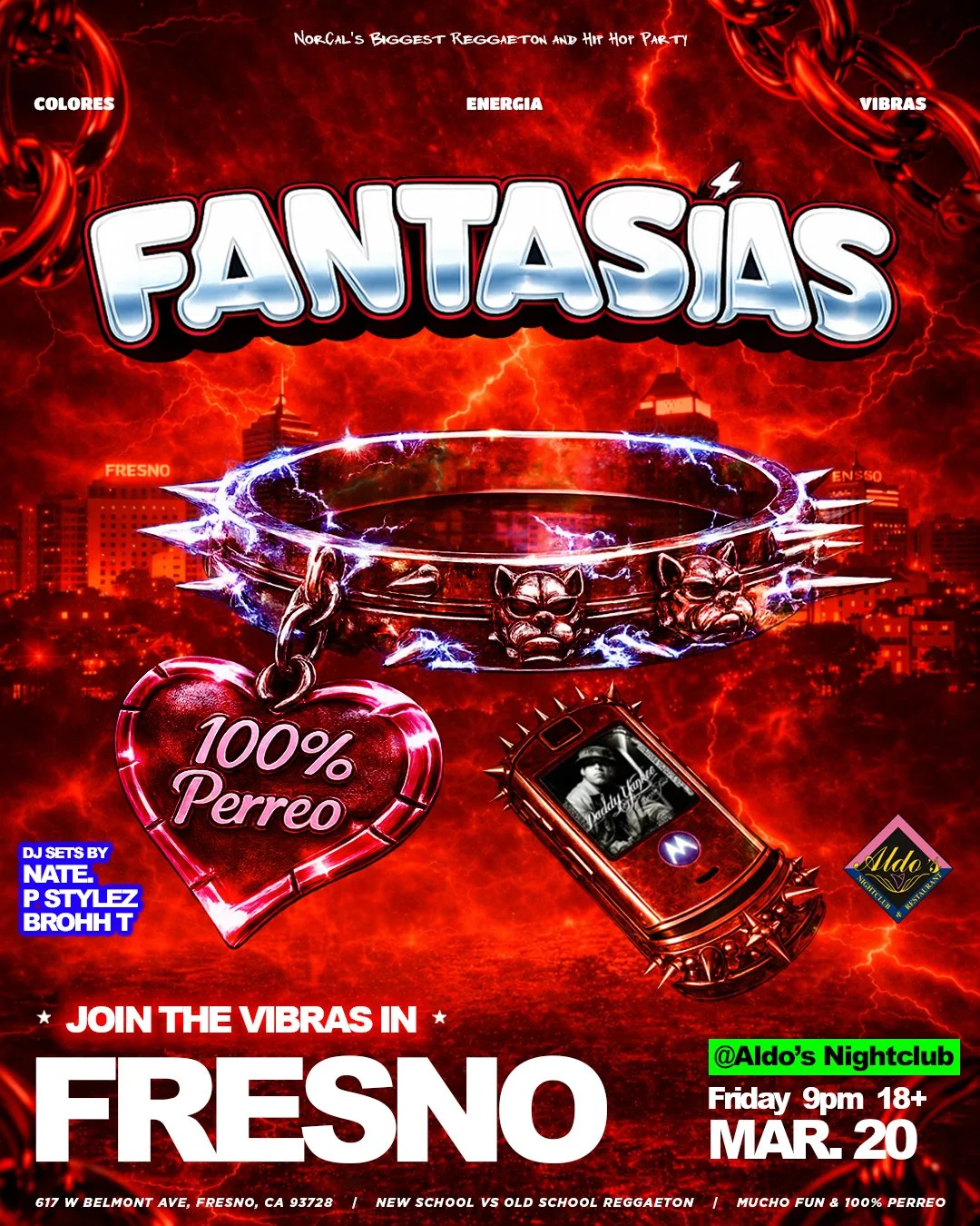 100% PERREO (FRESNO, CA)