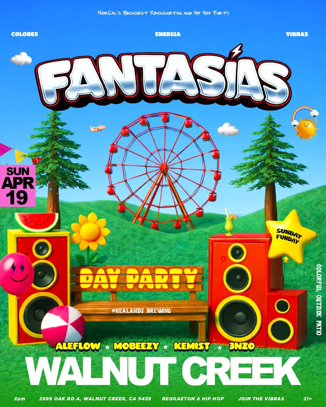 DAY PARTY (WALNUT CREEK, CA)