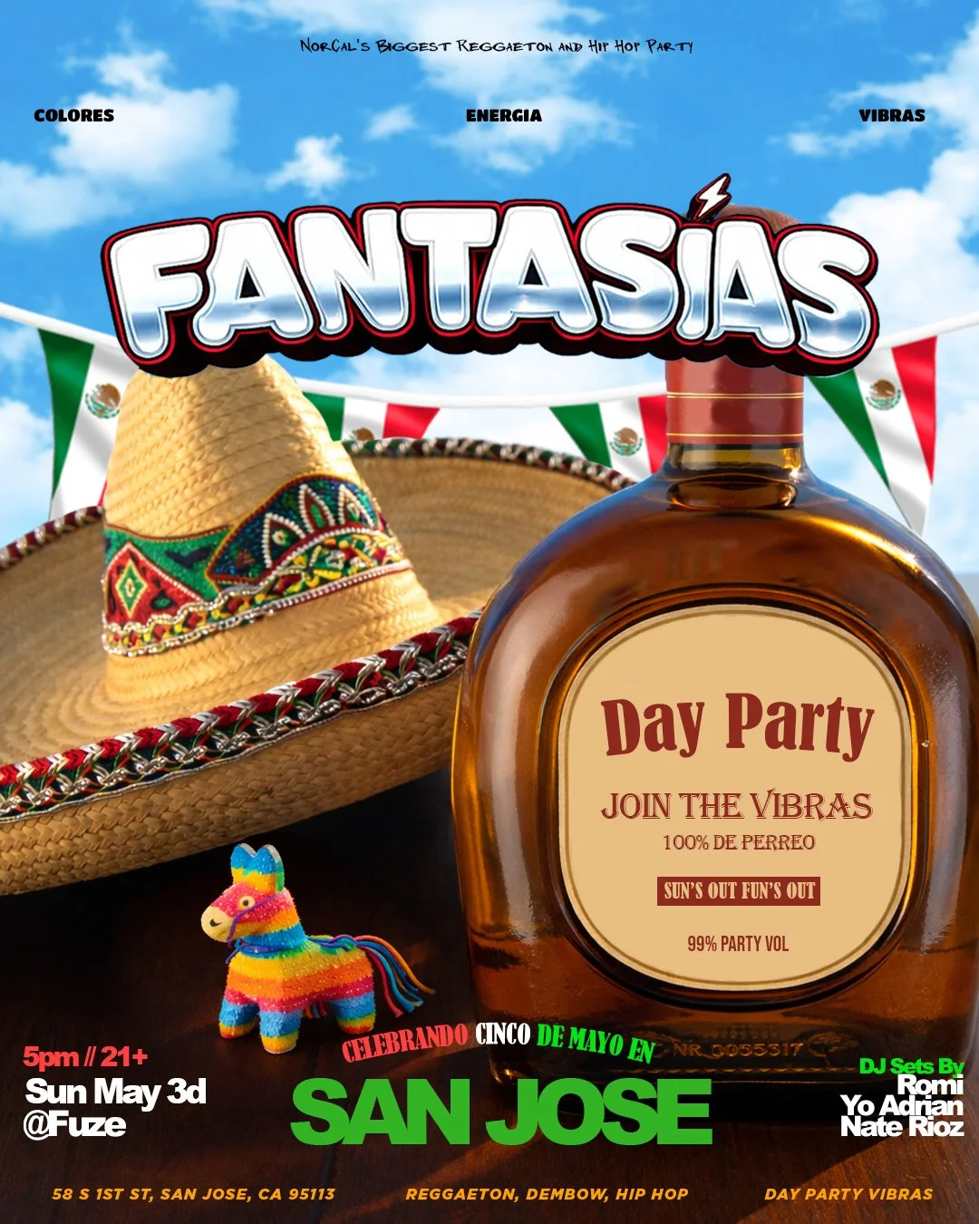 CINCO DE MAYO DAY PARTY (SAN JOSE, CA)