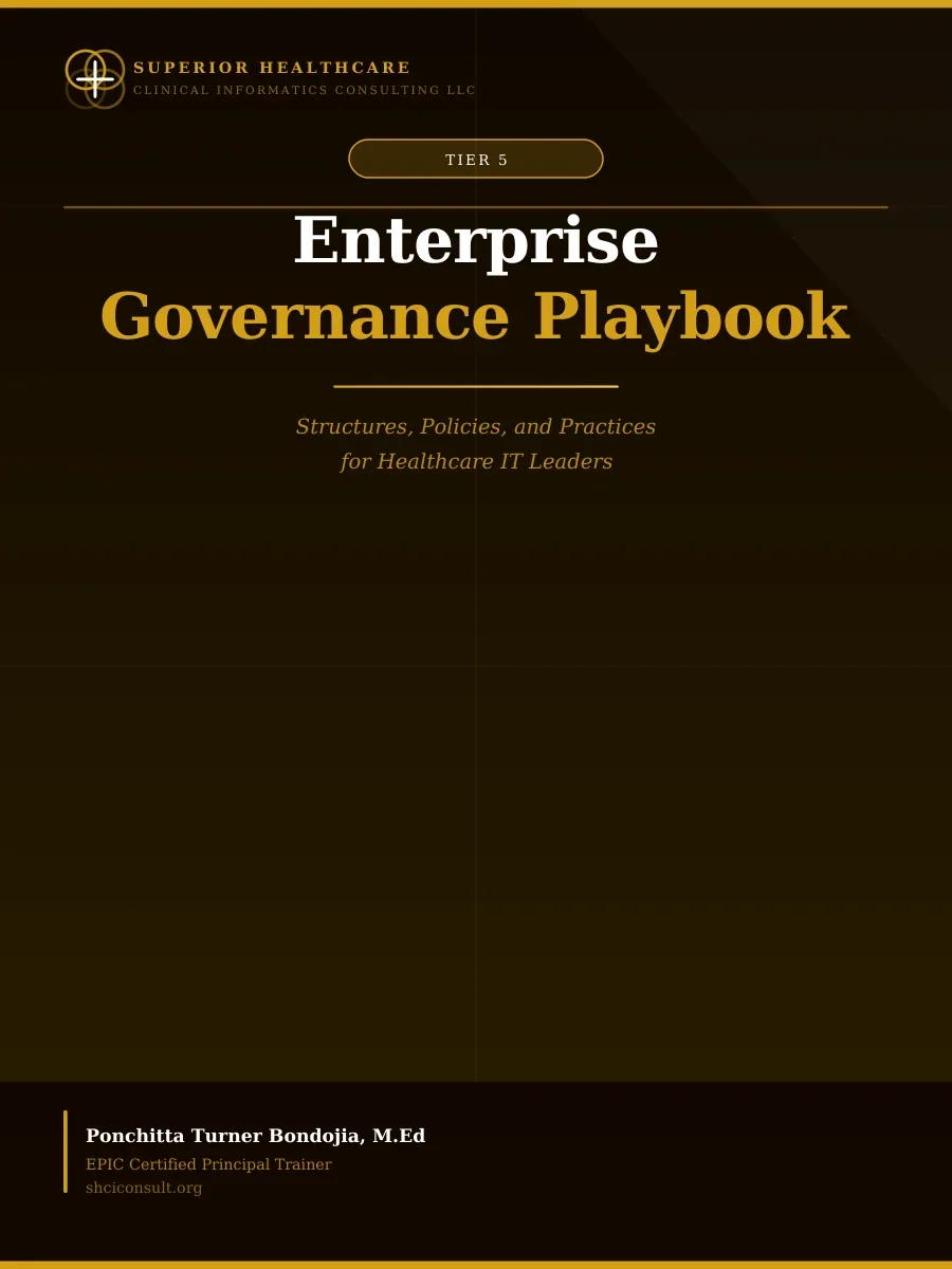 Enterprise Governance Playbook