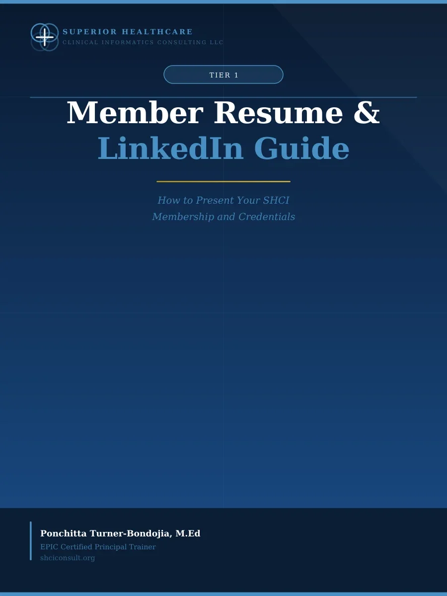 Member Resume LinkedIn Guidance