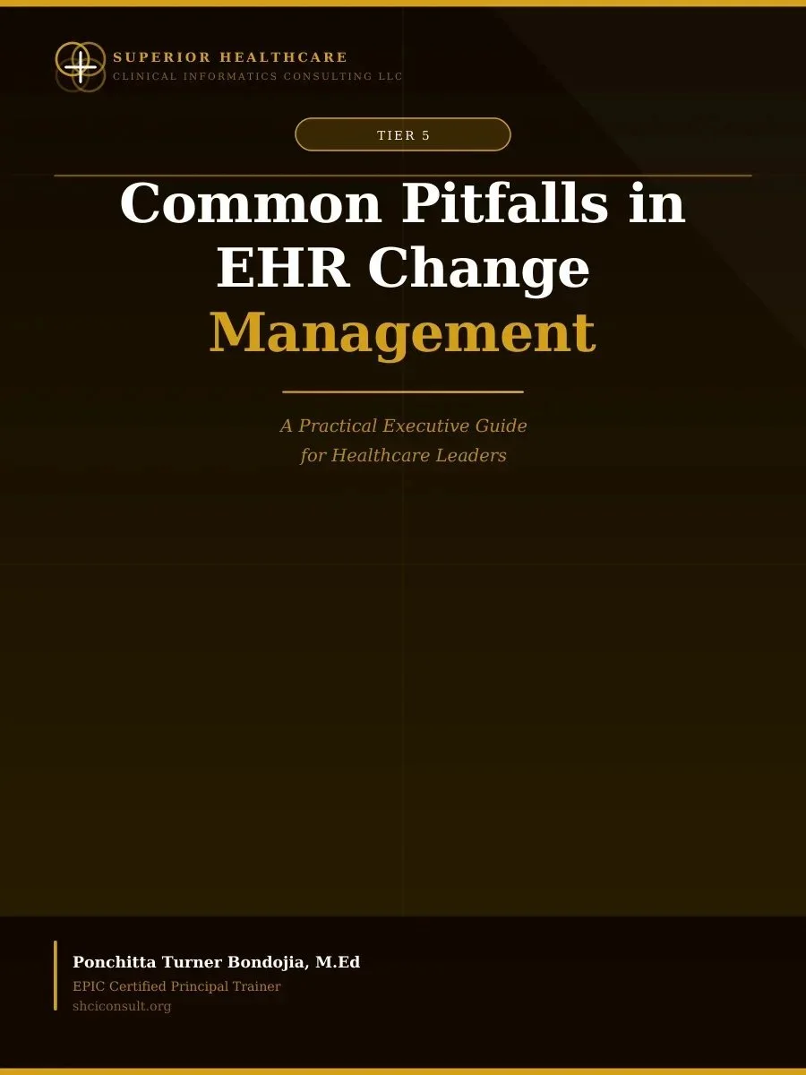 Common Pitfalls in EHR Change Management