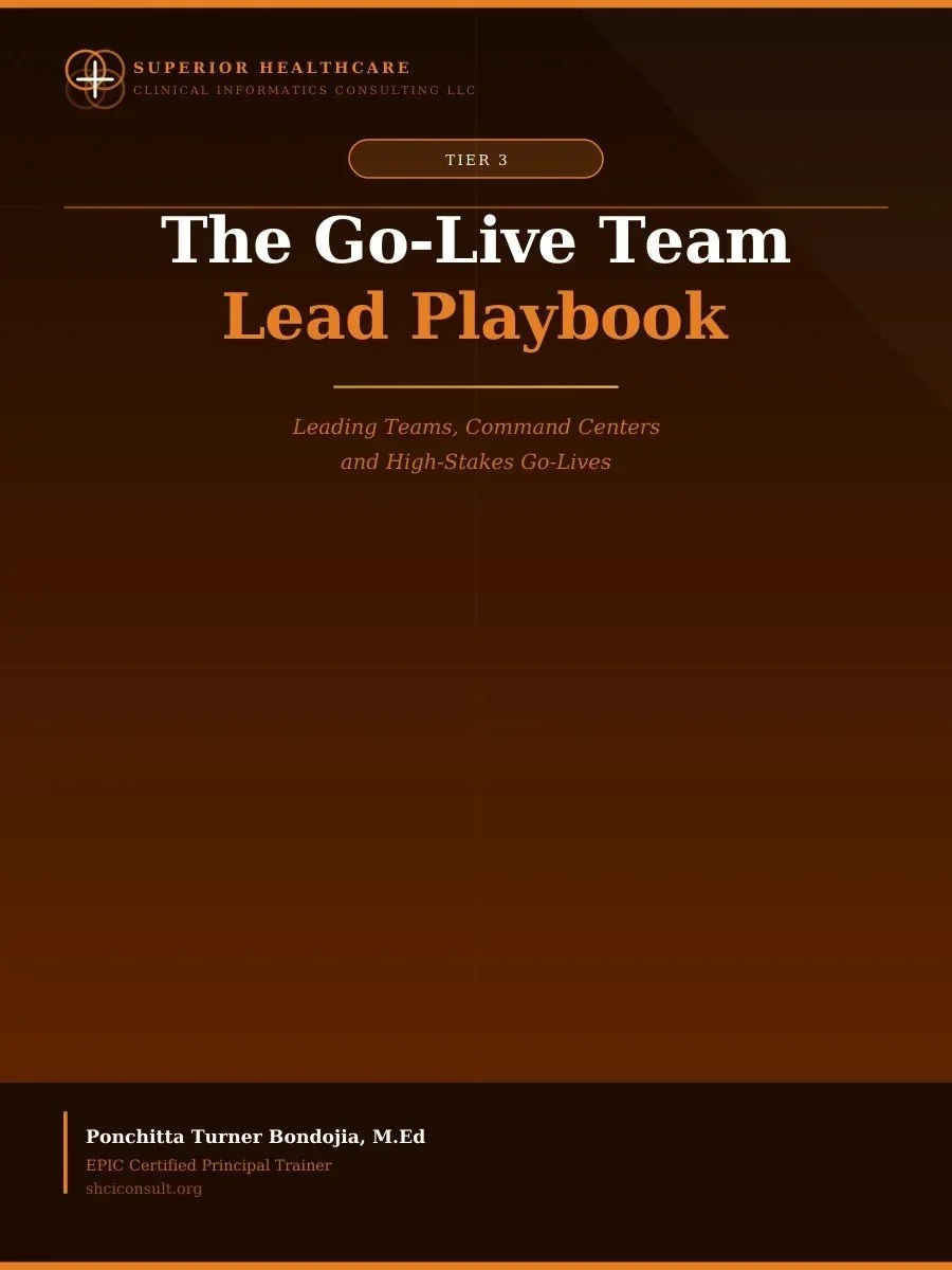 The Go-Live Team Lead Playbook