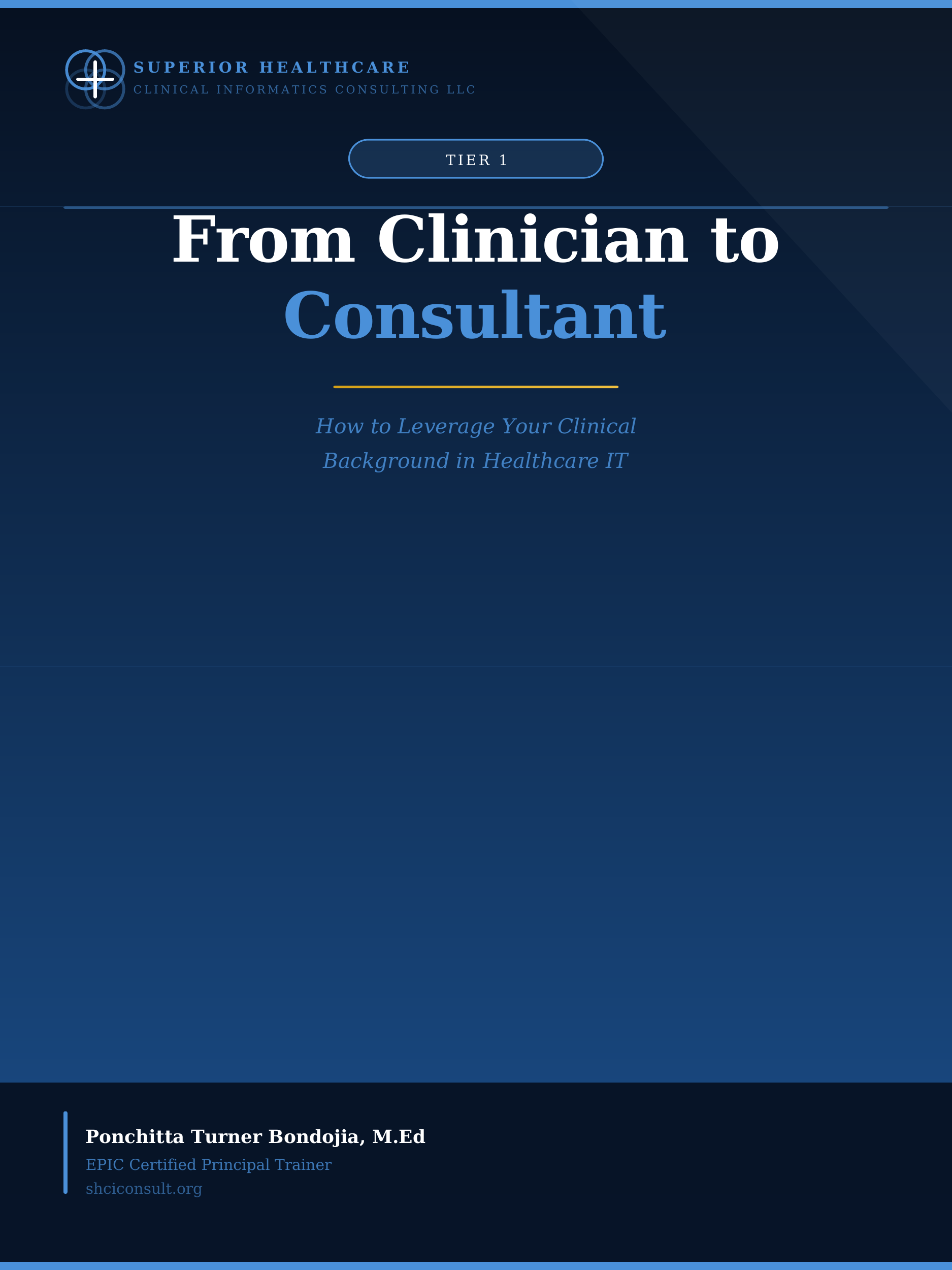 From Clinician to Consultant