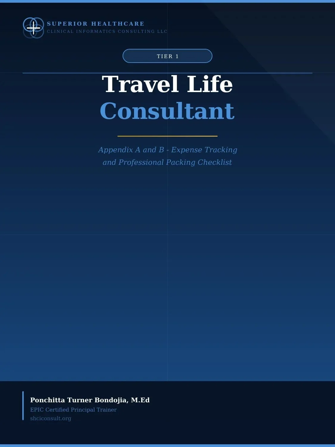Travel Life Consultant Appendix A &amp; B