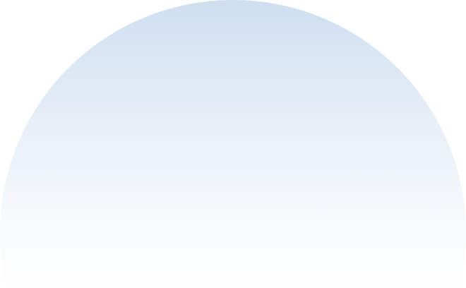 Solid blue and black background with a curved blue shape in the lower left corner