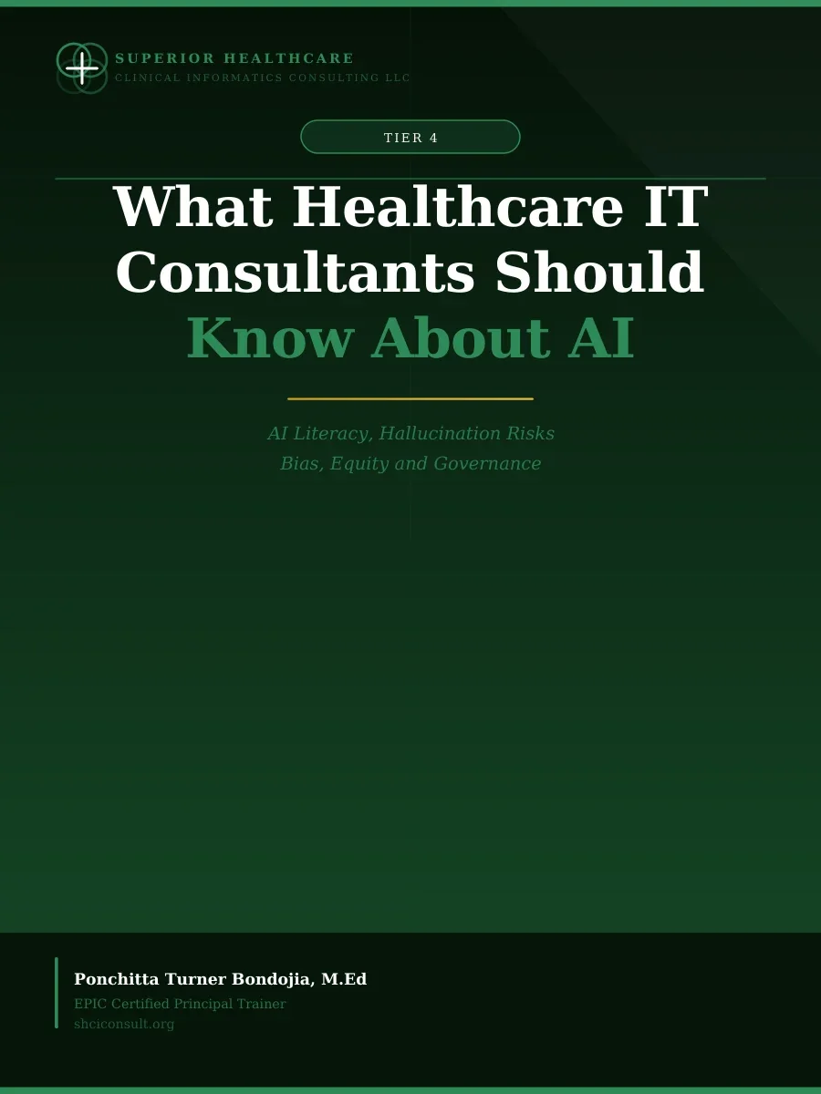 What Healthcare IT Consultants Should Know About AI