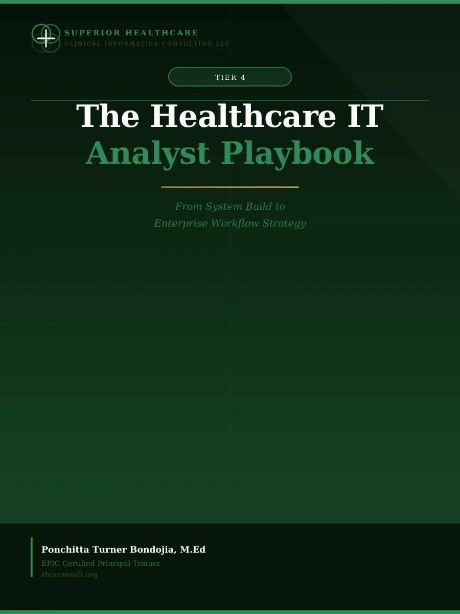 The Healthcare IT Analyst Playbook