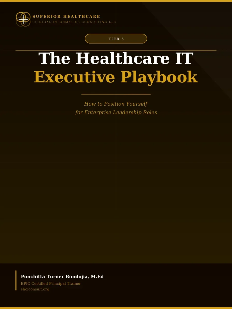 The Healthcare IT Executive Playbook