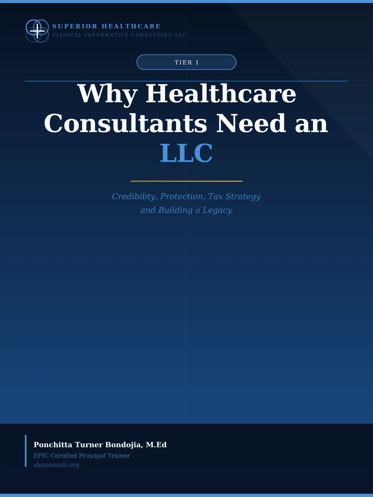 Why Healthcare Consultants Need an LLC for Their Brand