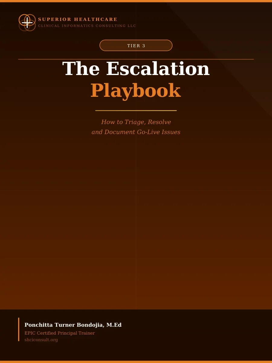 The Escalation Playbook