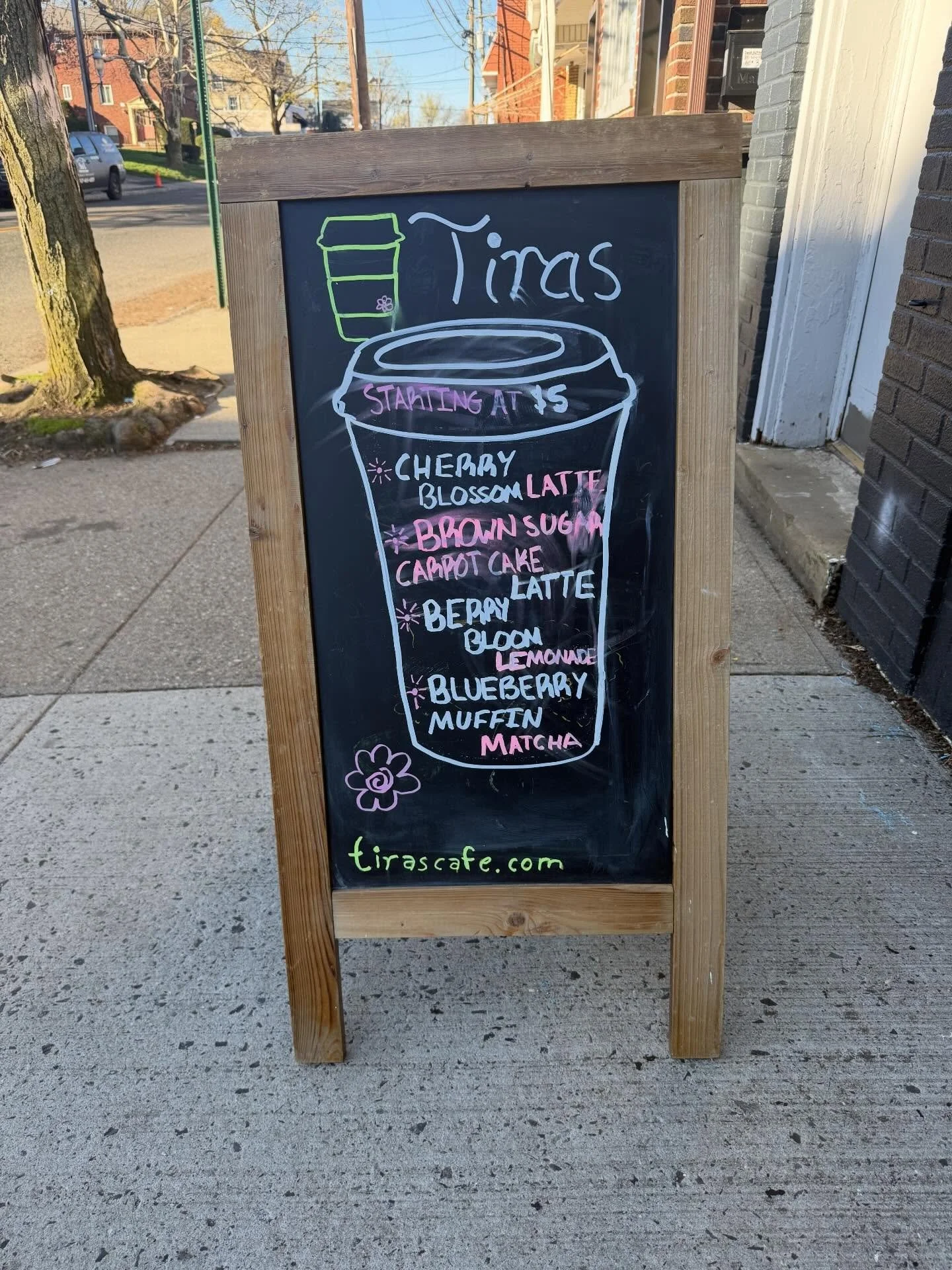 Simon and I decided to drop off treats and grab breakfast. If you&rsquo;re in South Orange, be sure to check out @tirascafe Happy Saturday, everyone! #smallbiz #blackownedbusinesses #dogtreatsdelivered