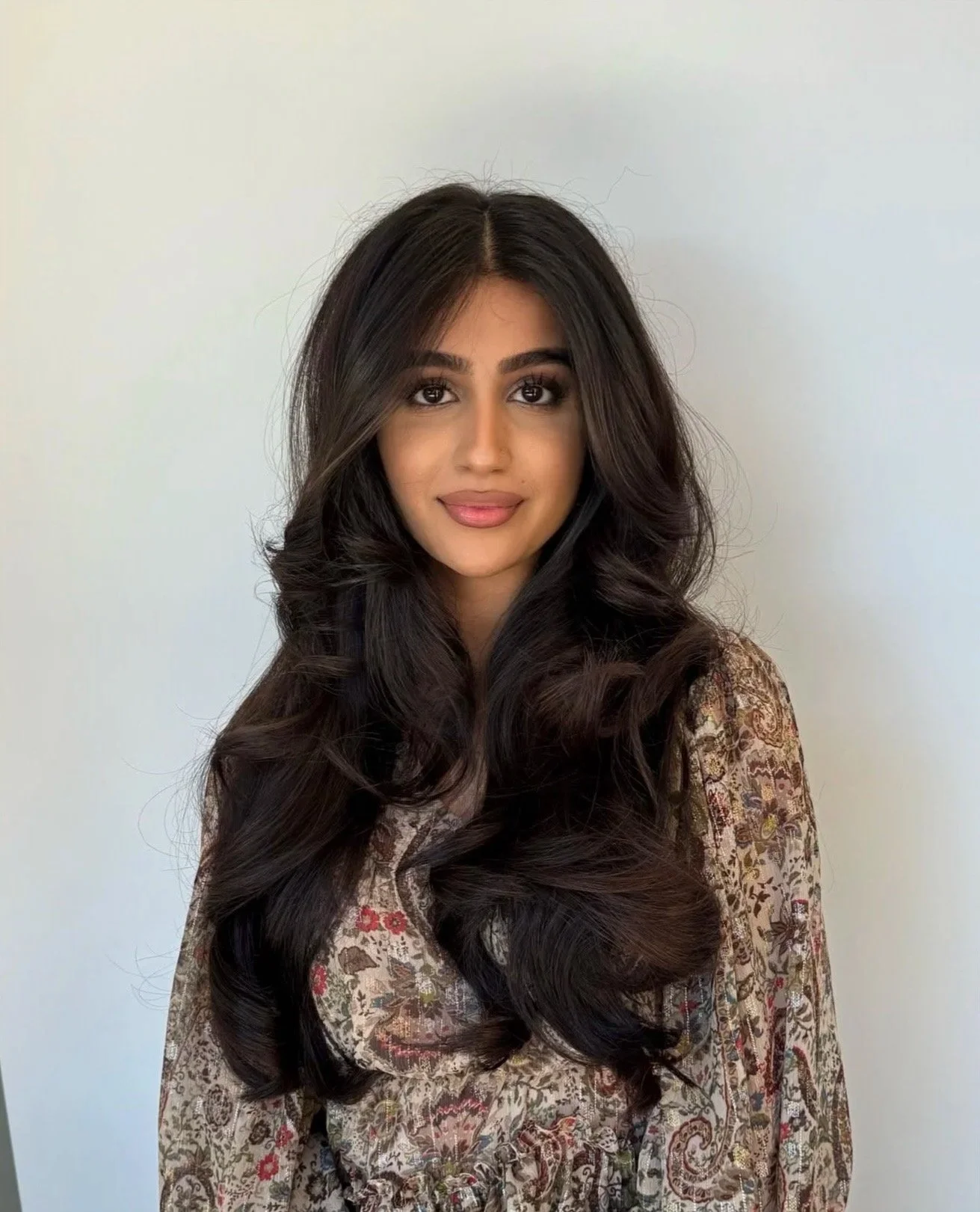 Color refresh and signature sleek blowout by Seventy Seven Hair Lounge in Alpharetta