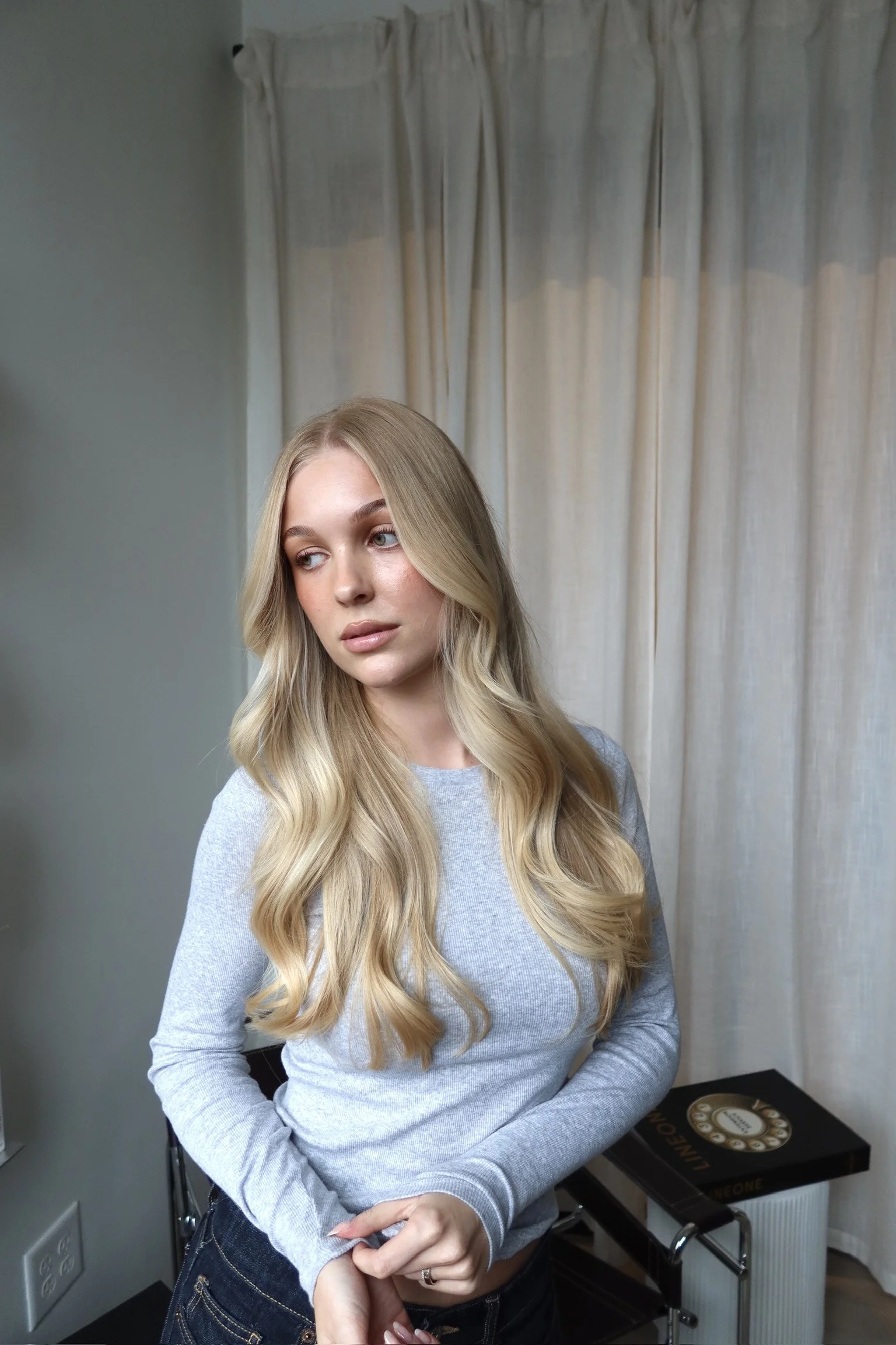 Soft, warm blonde by Seventy Seven Hair Lounge in Alpharetta