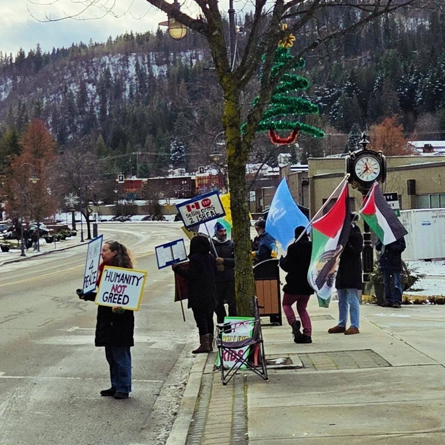 Castlegar Rally for Palestine