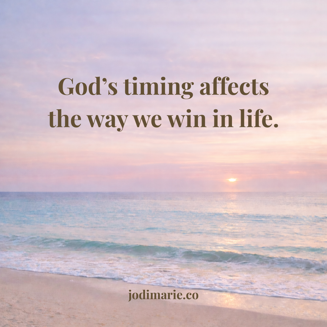 God’s Timing