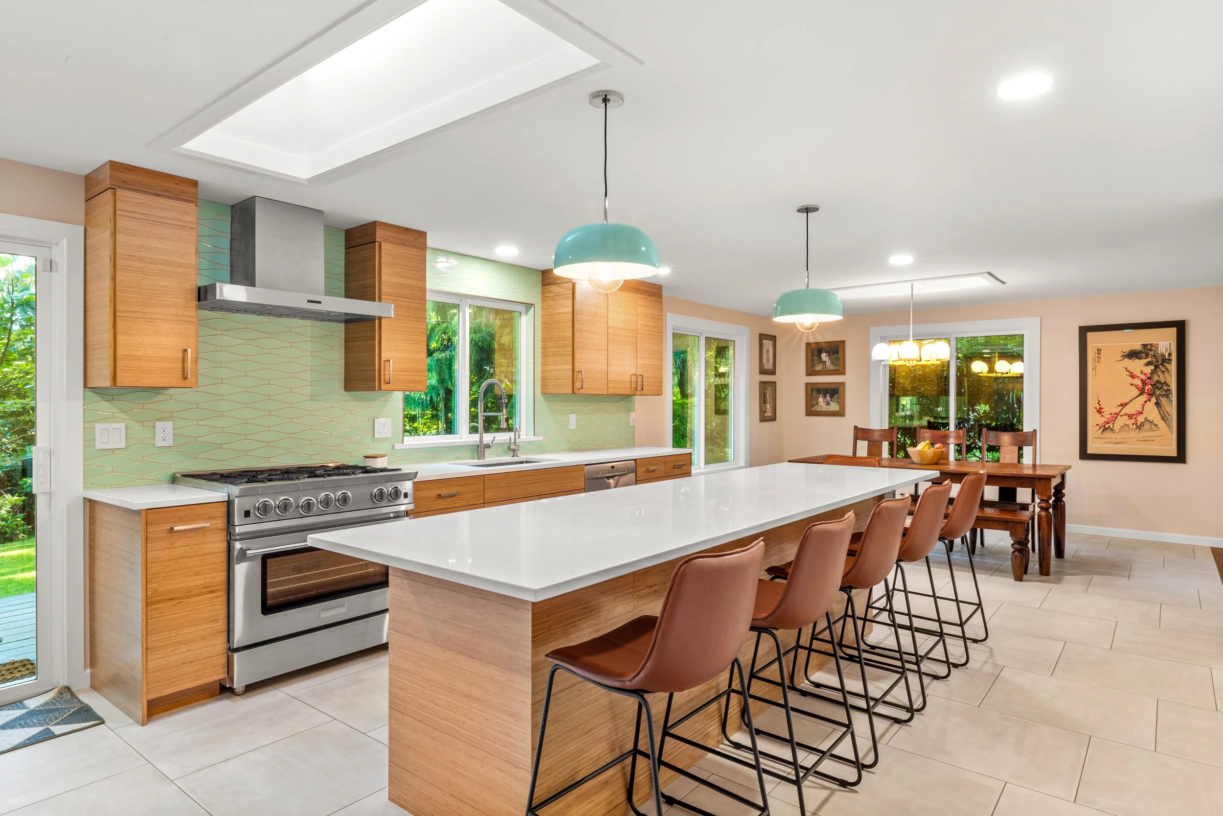 Contemporary Kitchen Remodel by Lifespan Construction project photo