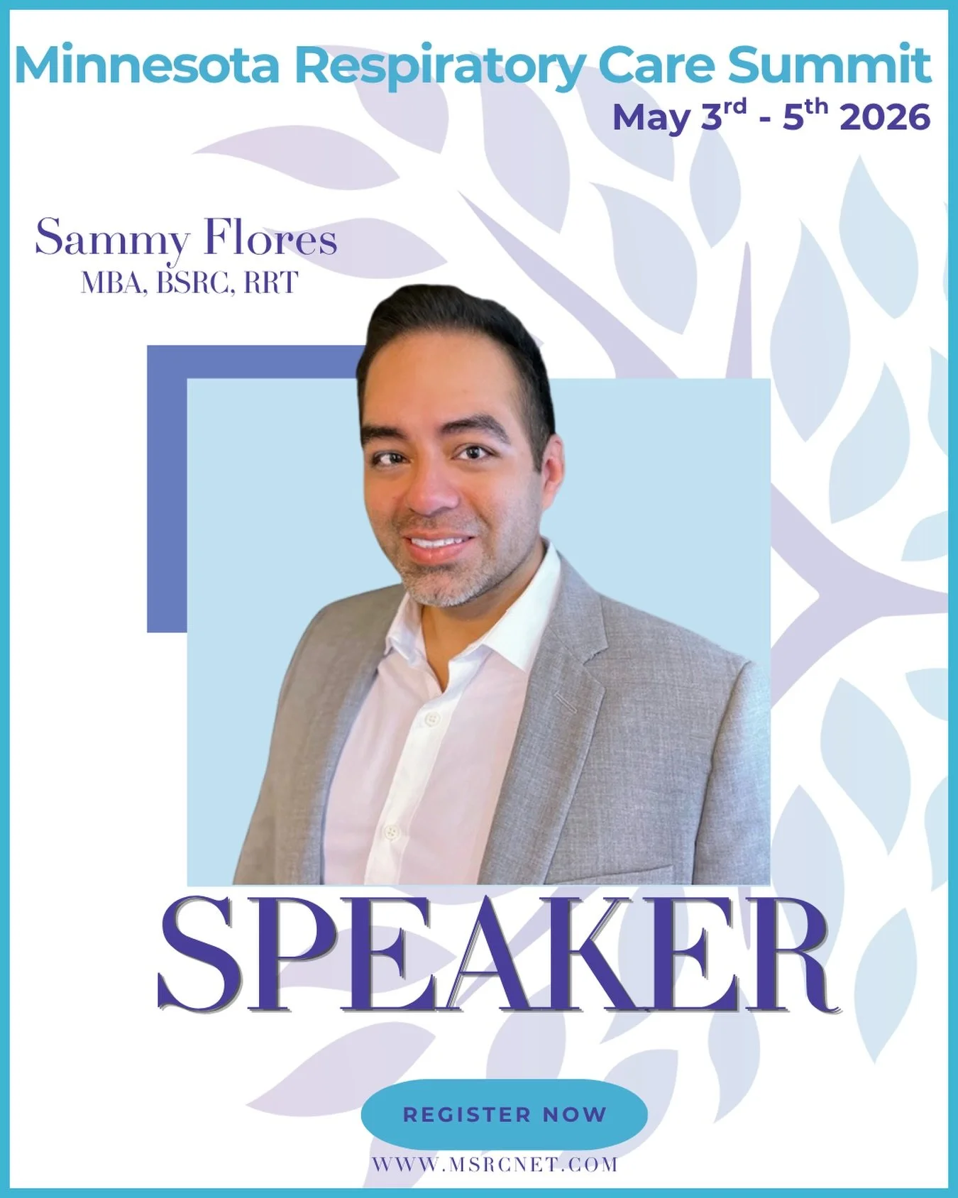 From bedside care to national leadership, Sammy Flores has built his career around advancing respiratory care. With over 20 years of experience spanning NICU, transport, and now Medtronic, he&rsquo;s passionate about using innovative technology to im