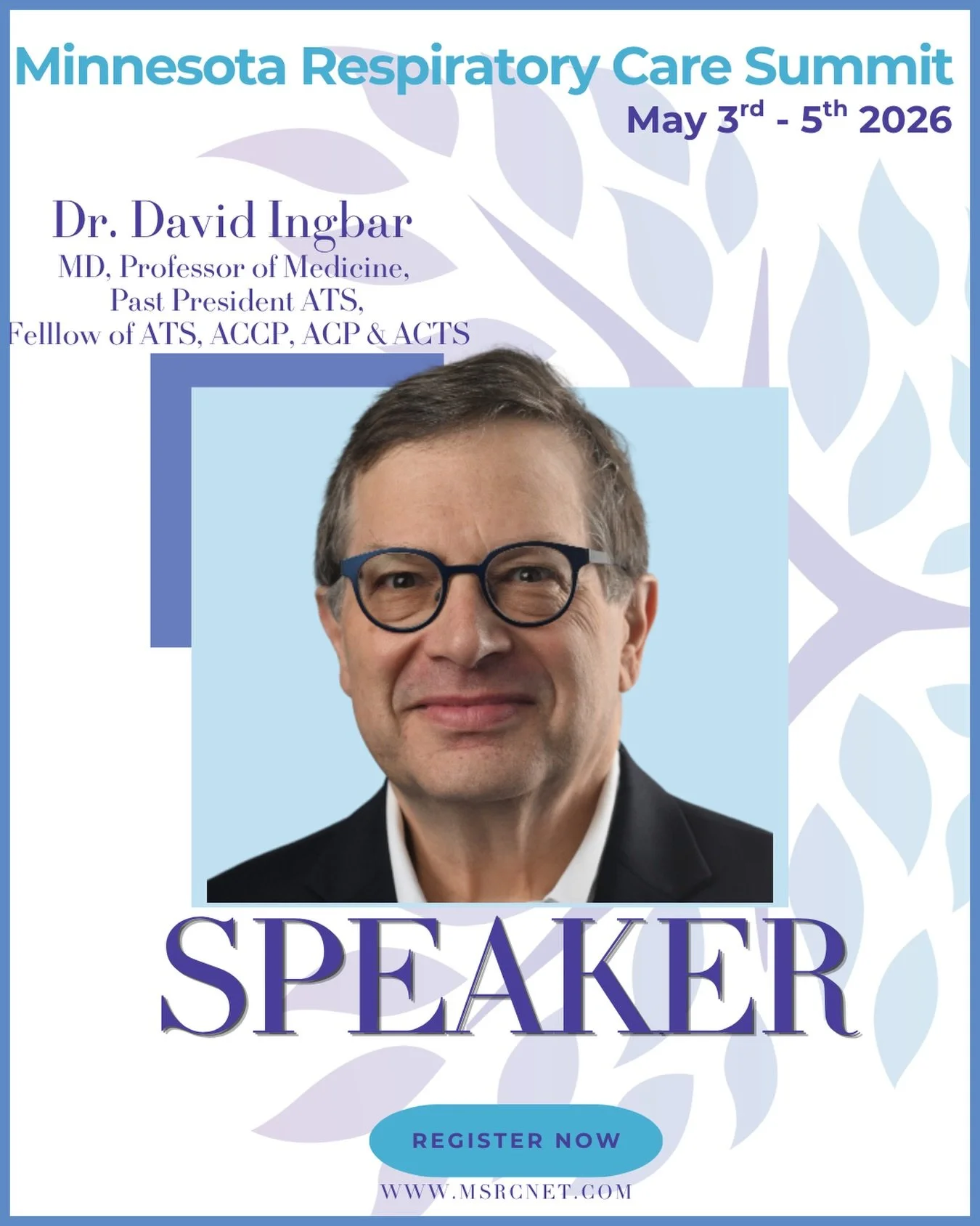 Dr. Ingbar is a nationally recognized physician-scientist and leader in pulmonary and critical care medicine, with decades of experience in research, education, and clinical practice. A past president of the American Thoracic Society, his work has he