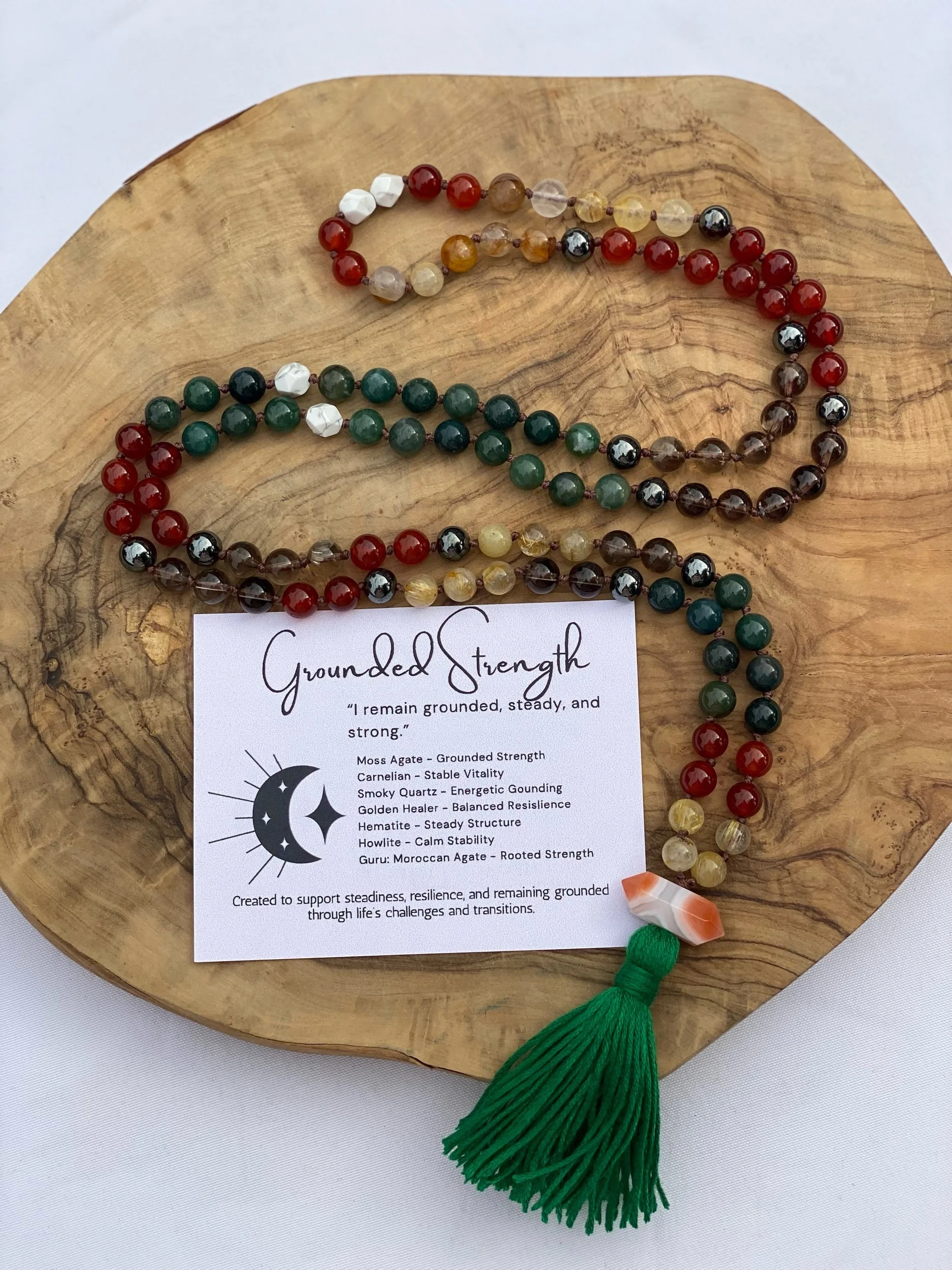 Grounded Strength Mala