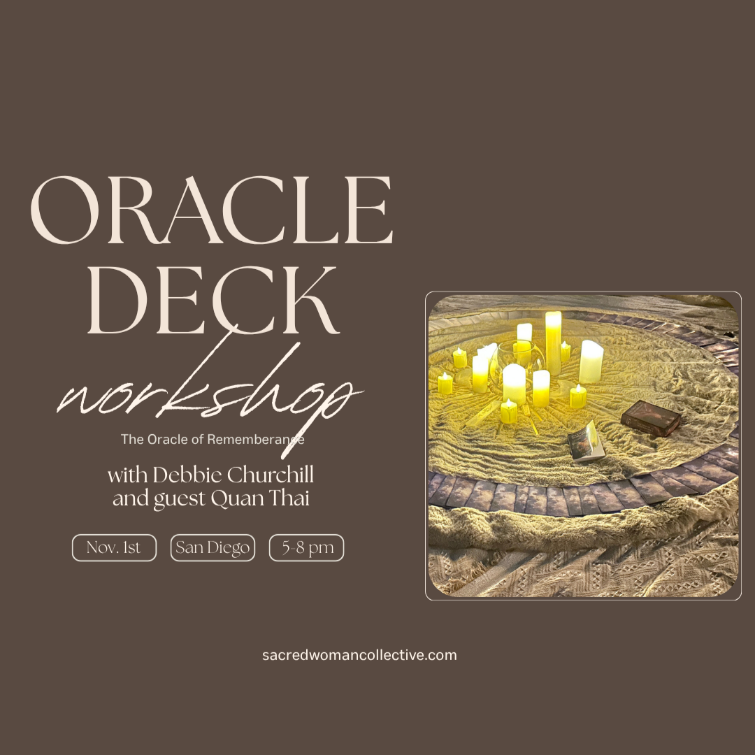 Sun. 11/1:  The Oracle of Remembrance - Tarot Deck Workshop