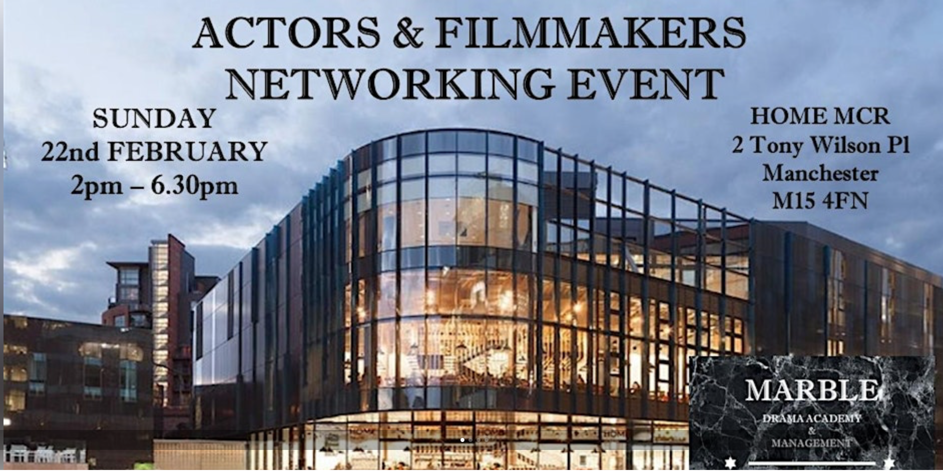 Actors And Filmmakers Networking Event