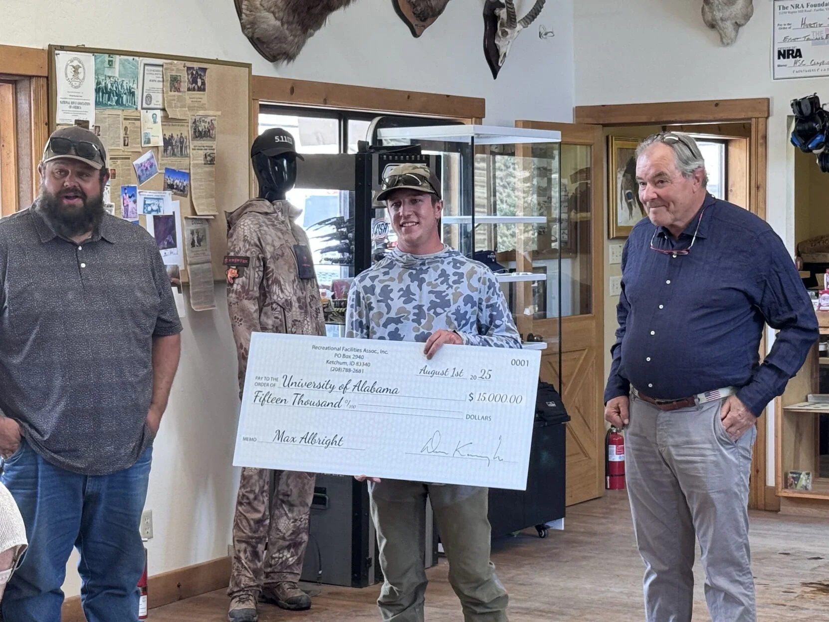 $15,000 Scholarship to Max Albright