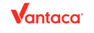 Vantaca company logo in red and black