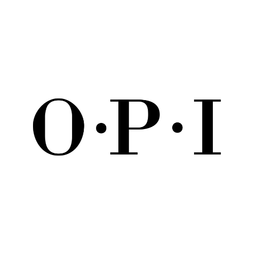 The logo of O.P.I, a nail polish brand, with black letters O, P, I separated by dots on a white background.