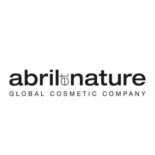 Logo for 'abrit det nature', a global cosmetic company.