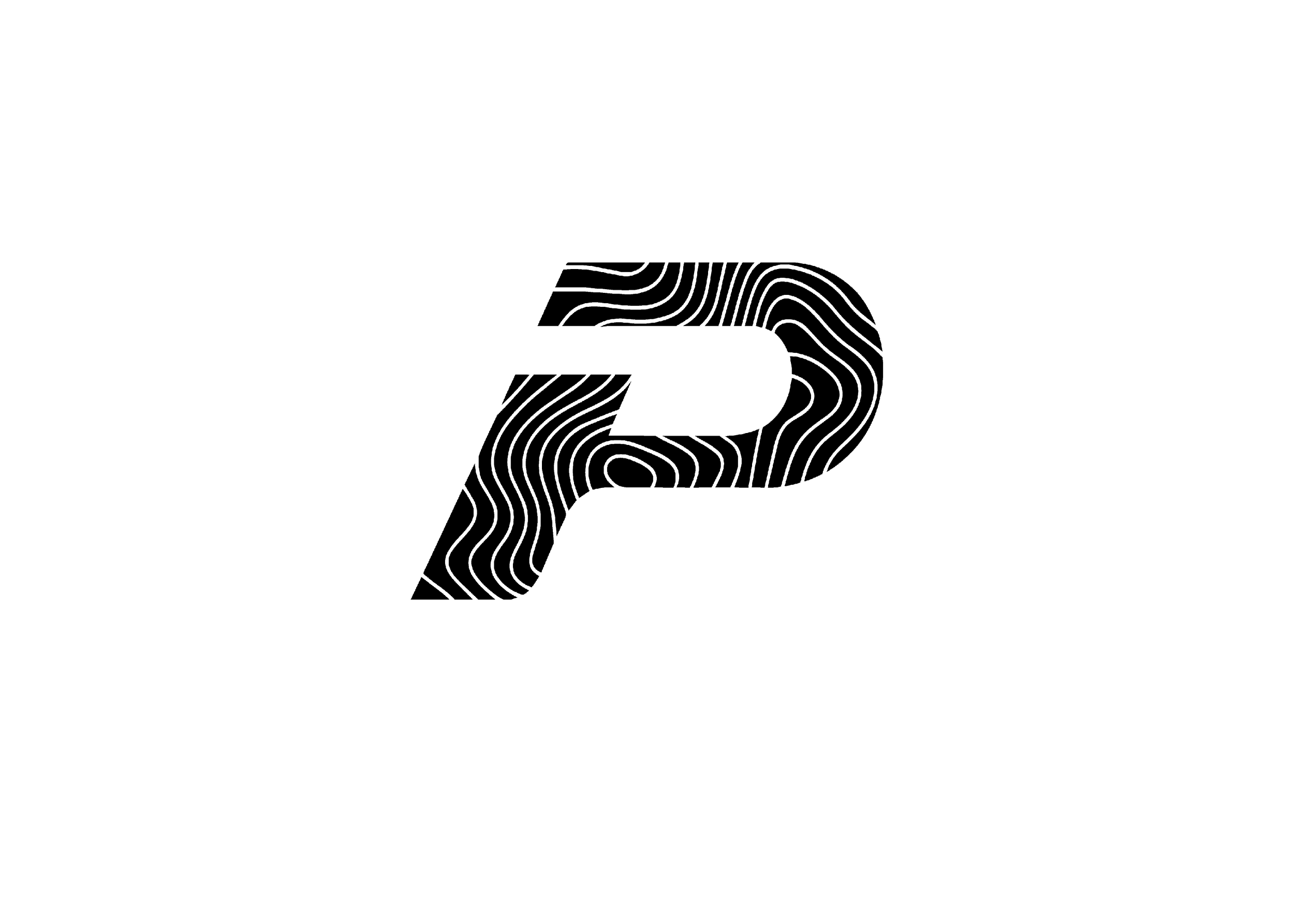 Topography P LOGO for pufferoutdoors.com