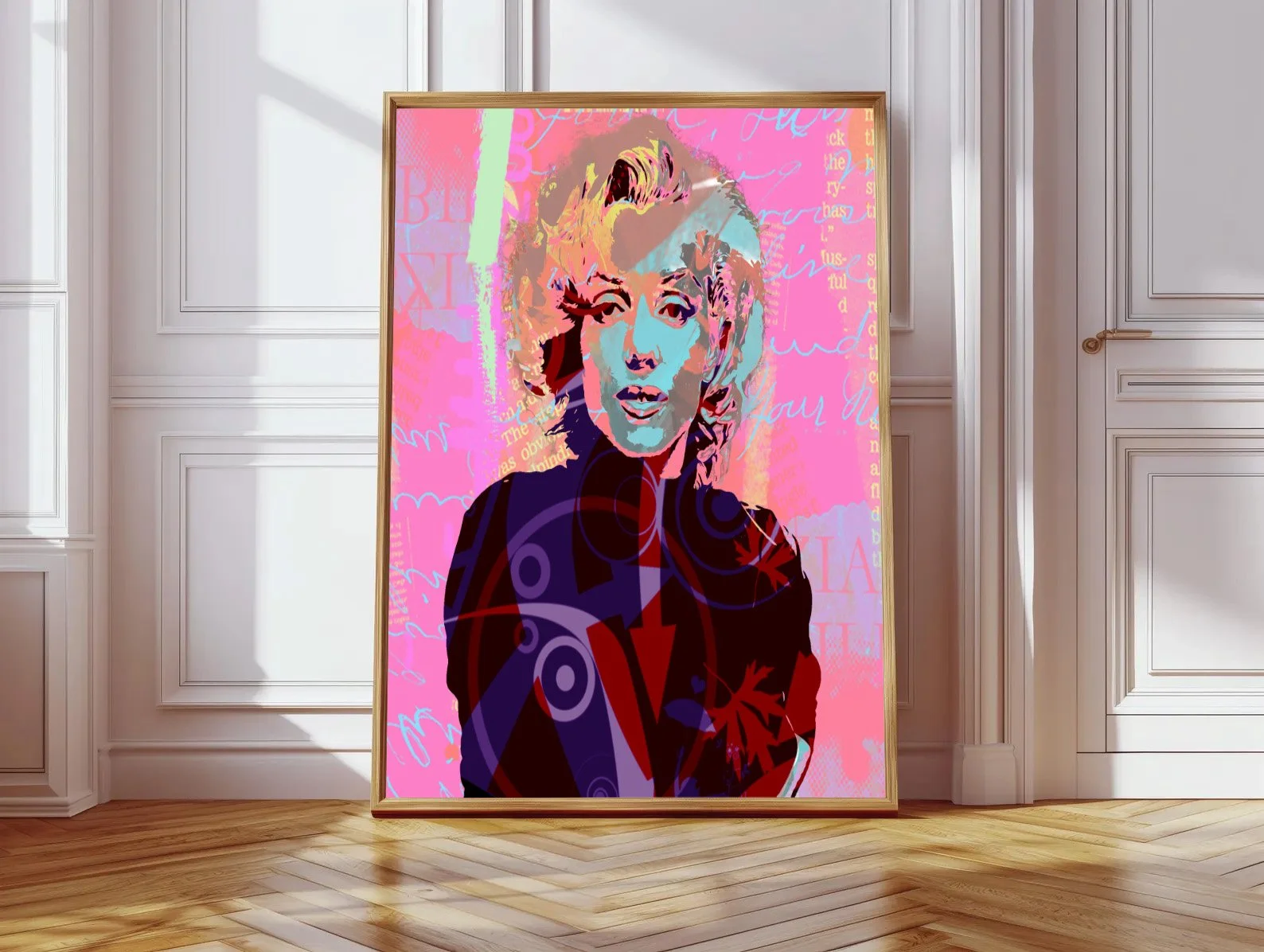 Monroe Pink Floor Frame.jpg