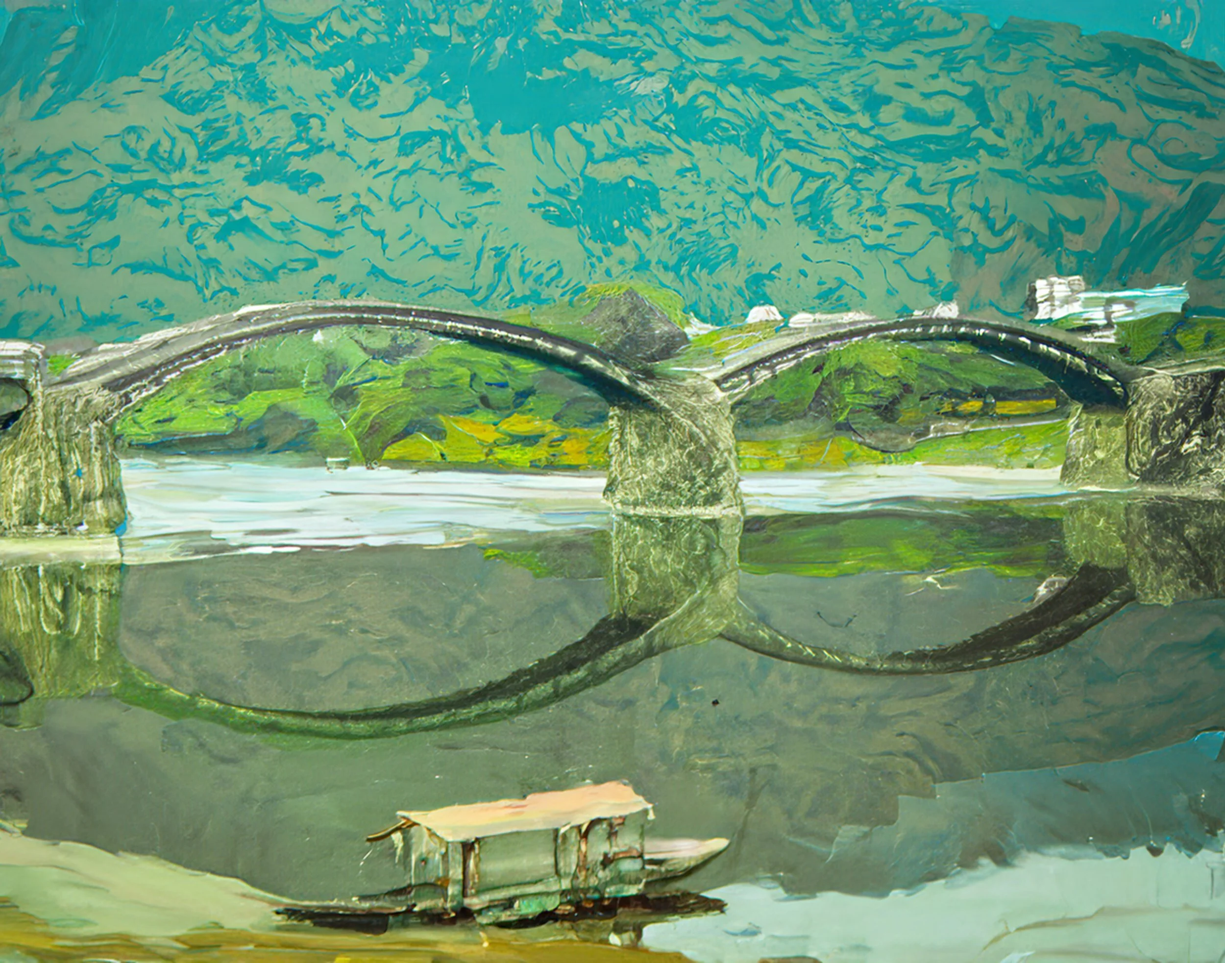 Kintai Bridge Fall