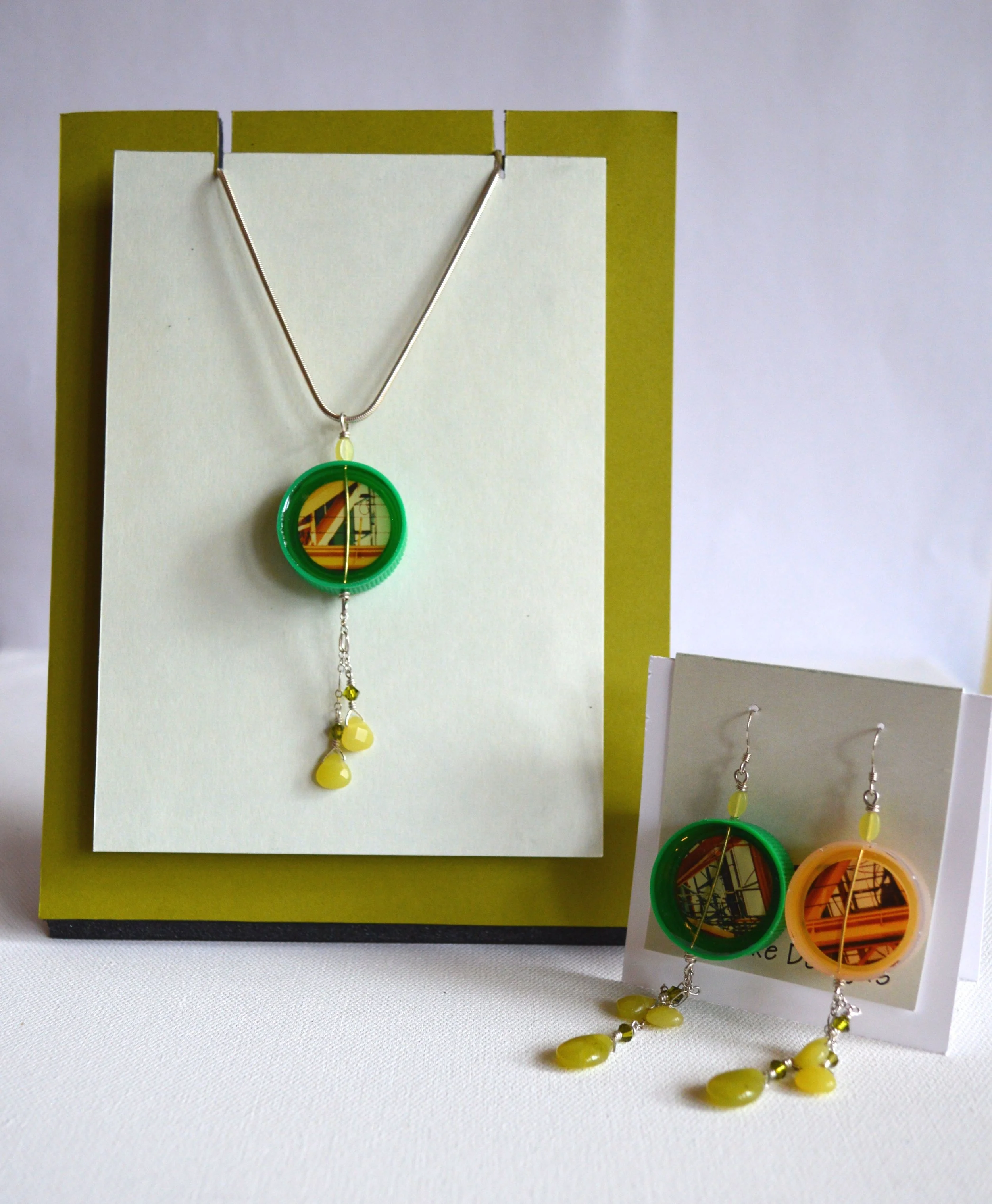 Recycled Crane Green Set