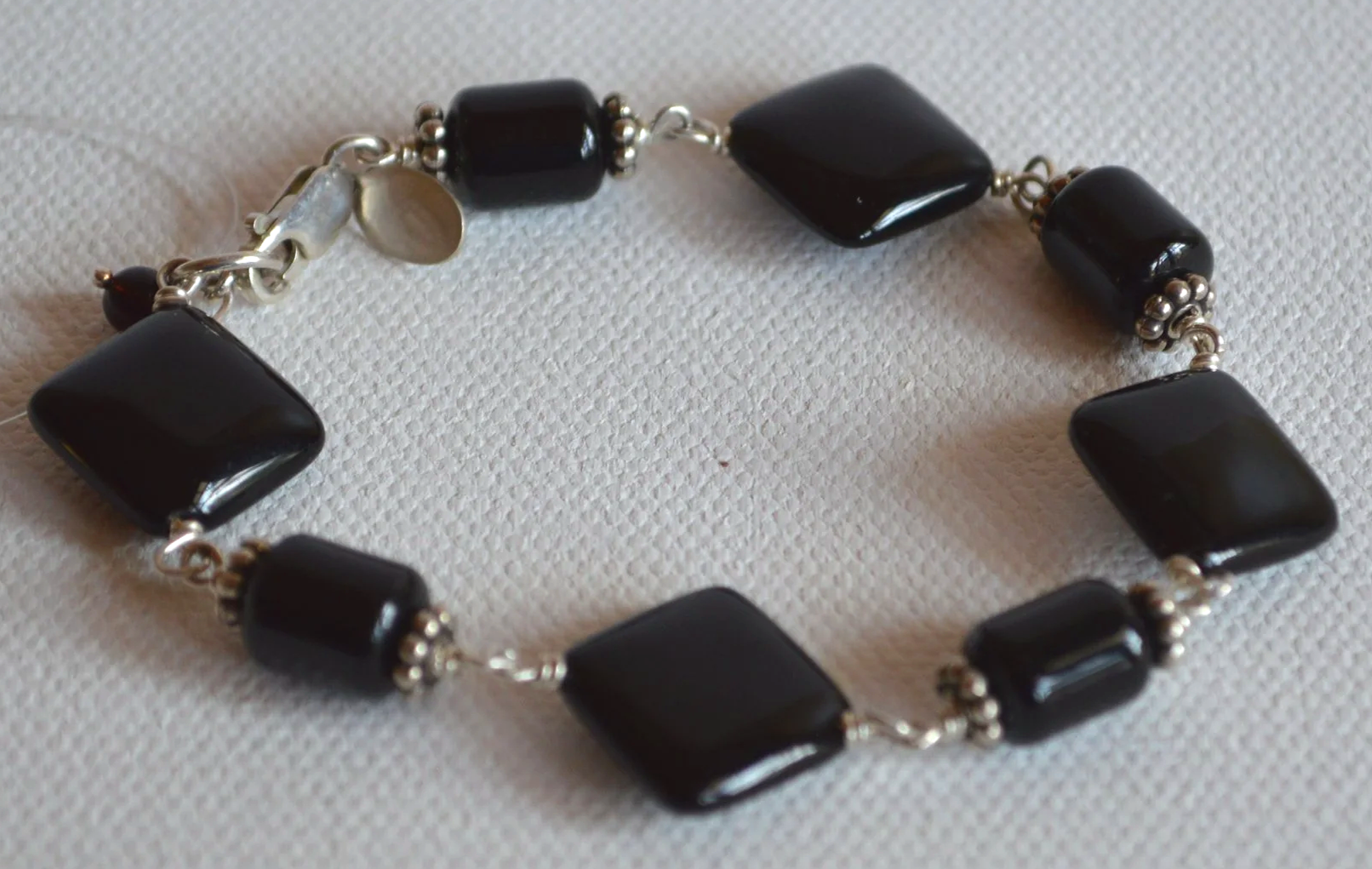 Black Diamond Onyx Bracelet