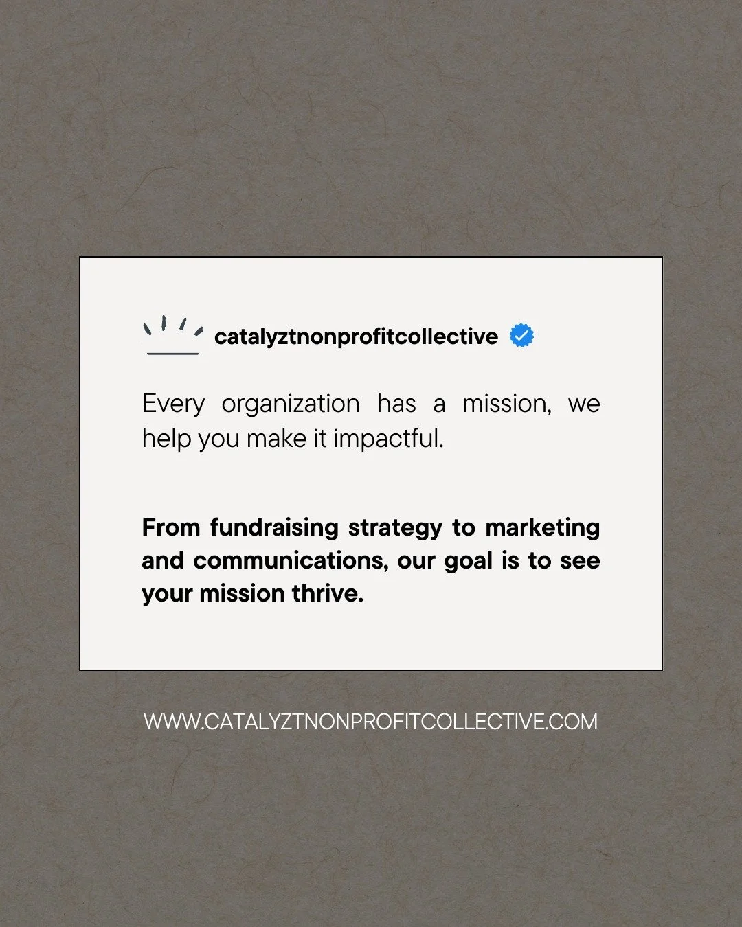 Welcome to Catalyzt. we are dedicated to helping nonprofits grow and thrive by enhancing their Development, Marketing, and Grants efforts.