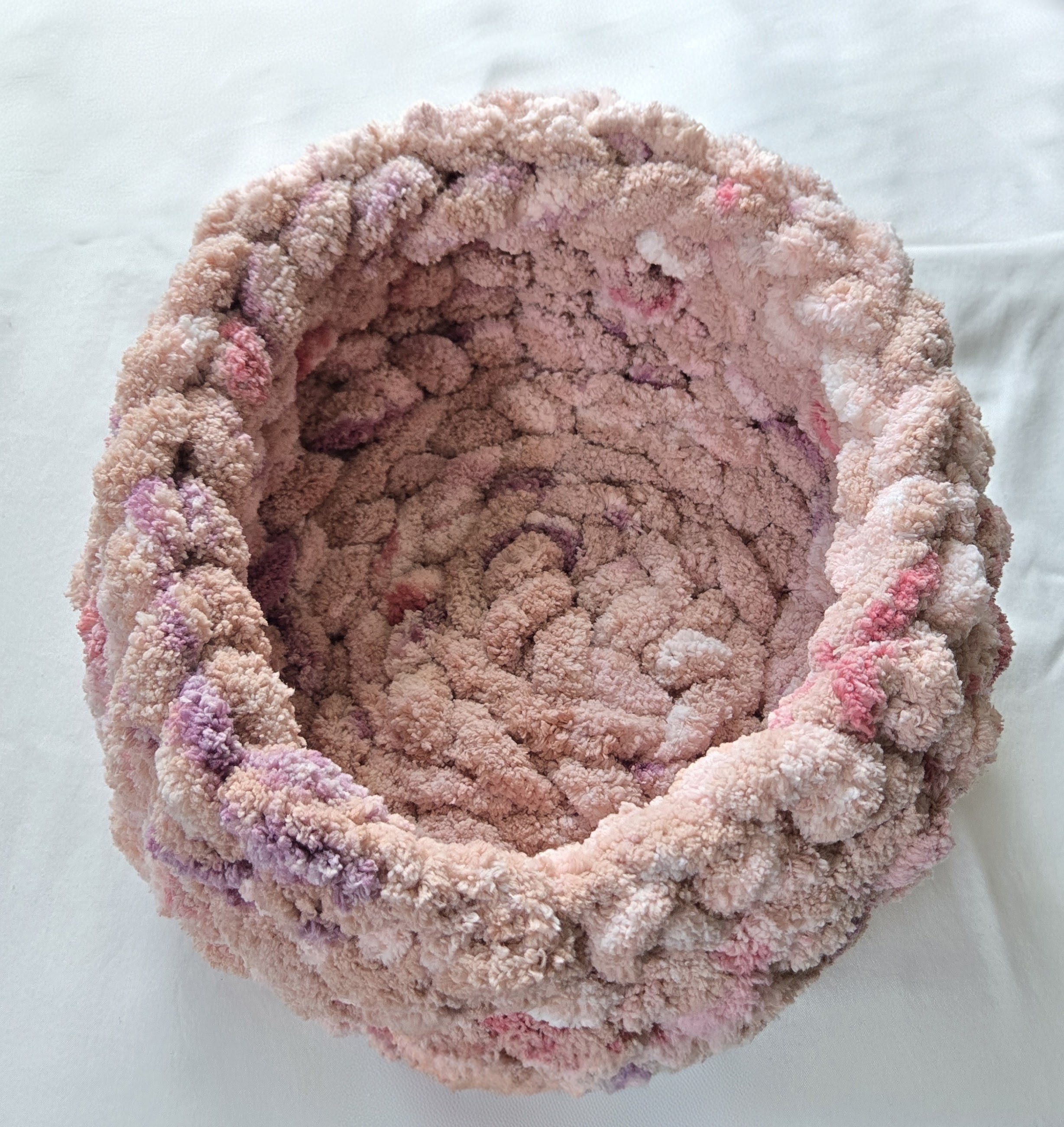 Pet Bed Small 10" Pink Variegated