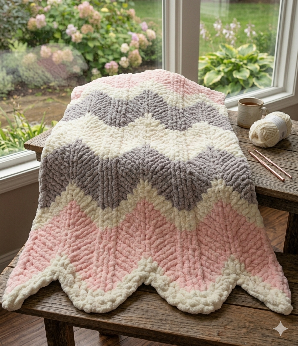 Throw Medium 36x57 Wave