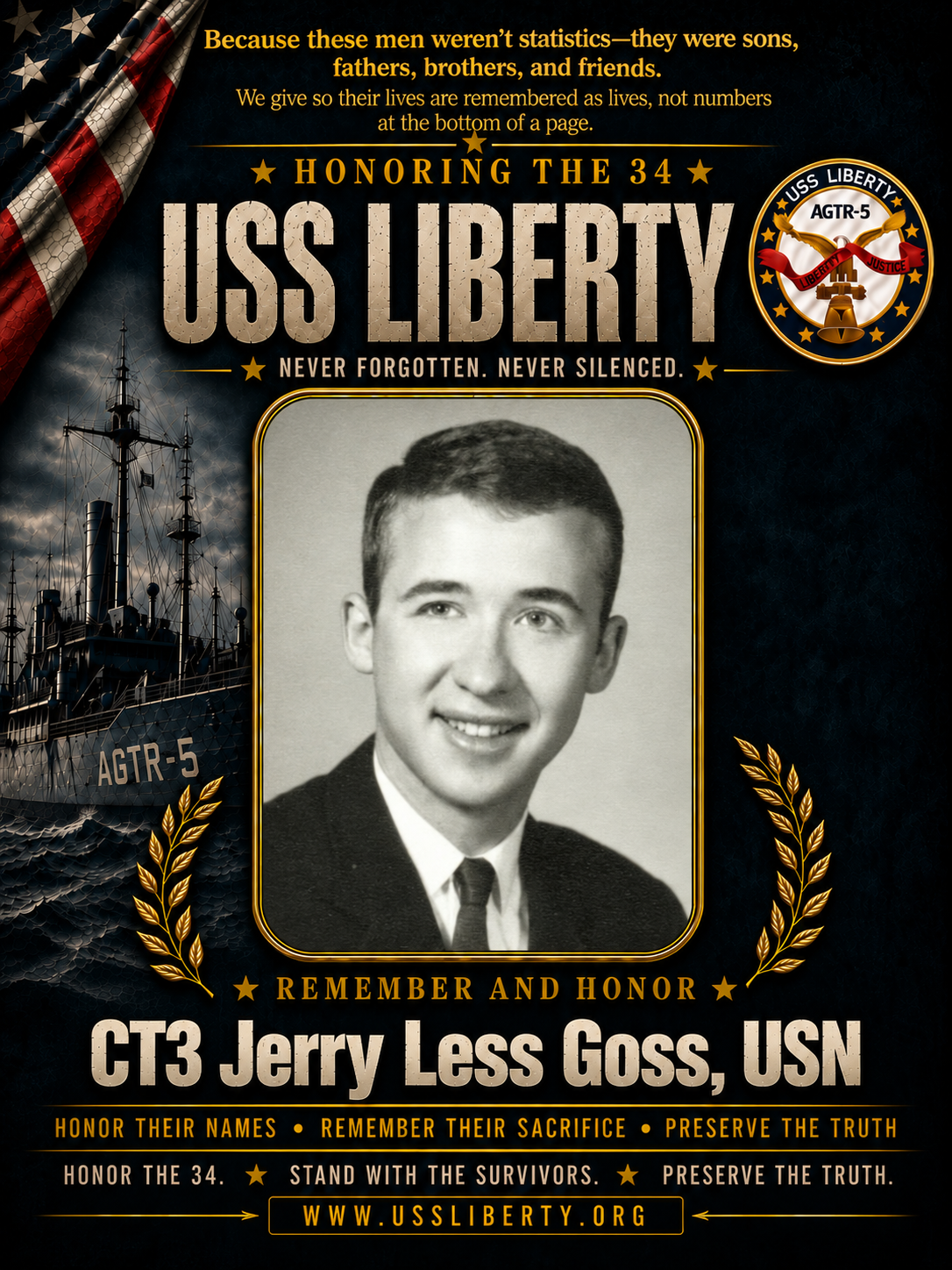 CT3 Jerry Lee Goss, USN