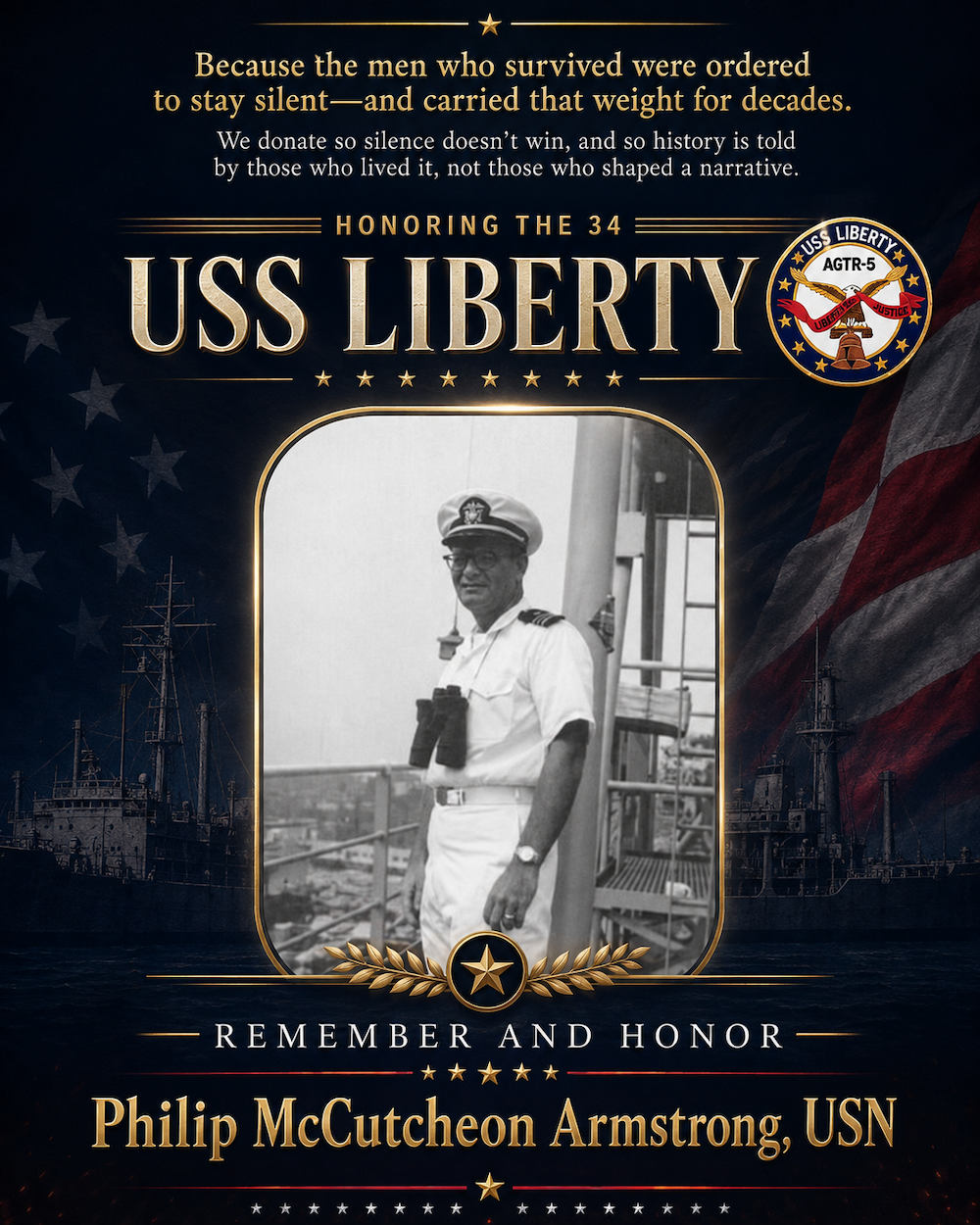 LCDR Philip McCutcheon Armstrong, USN