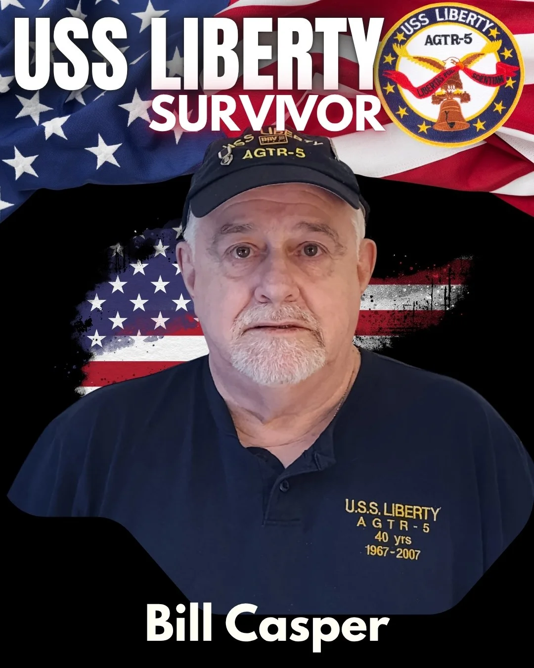 Billy Casper - USS Liberty Survivor