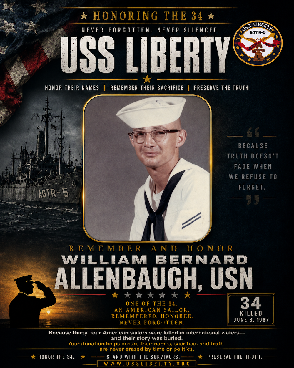 William Bernard Allenbaugh, USN